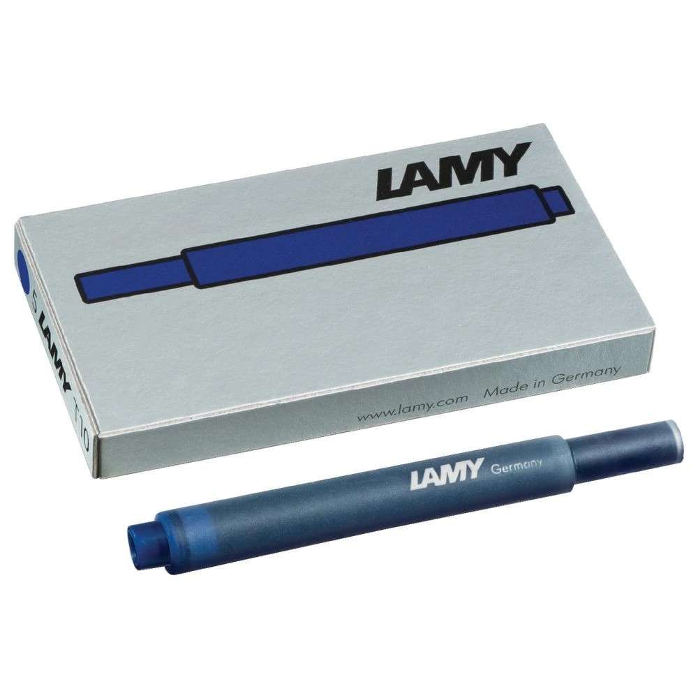 3 LAMY T10 Fountain Pen Ink Cartridge Blue Black 5 Pack, 3 of 3