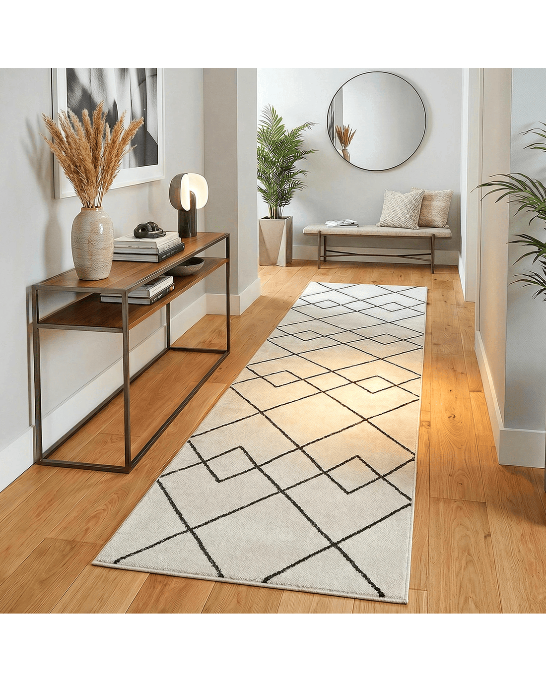 Common Ground Rugs Elysium Diego 400x80cm Runner - Large Pet Friendly ...