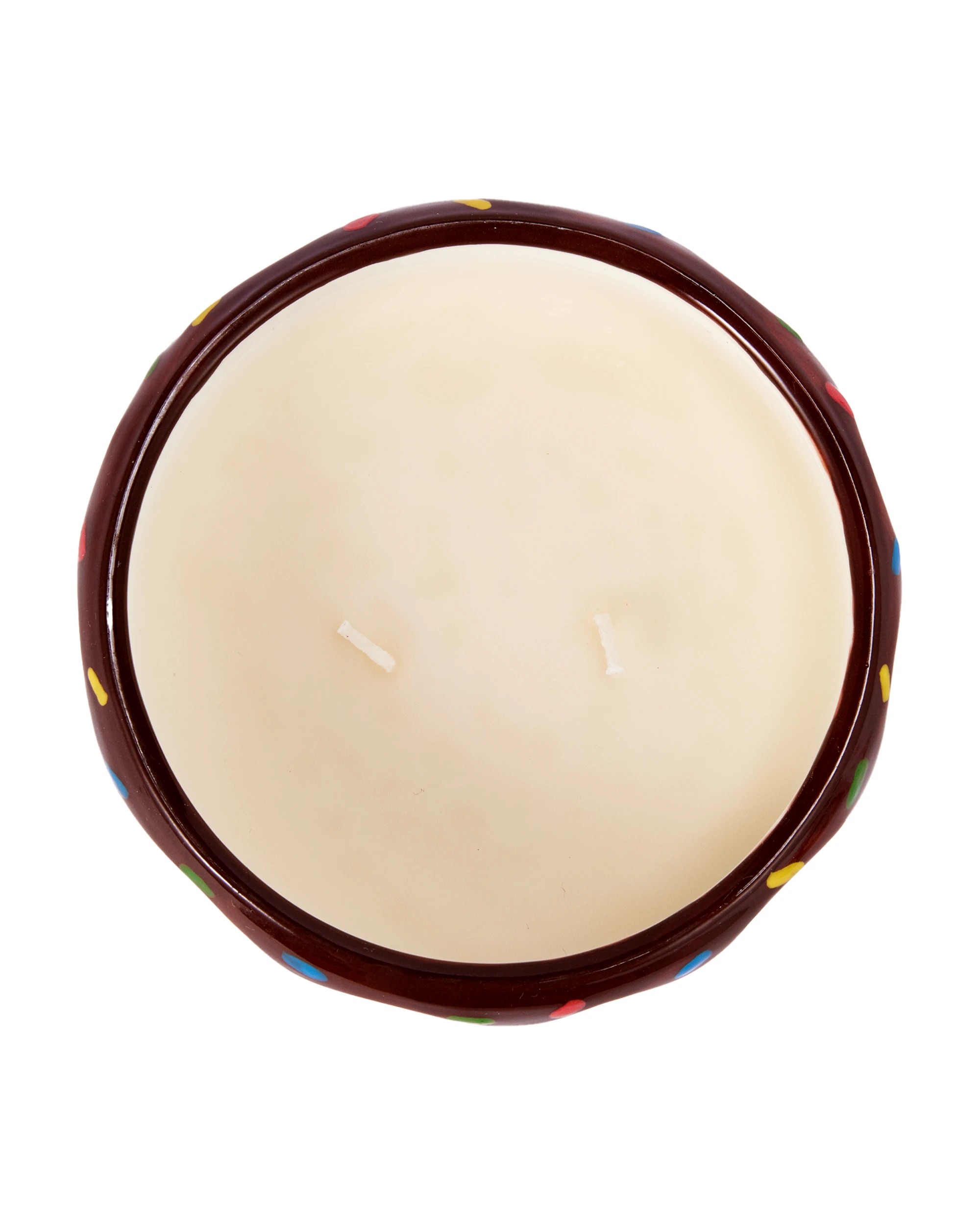 3 Ceramic Donut Stack Candle, 3 of 6