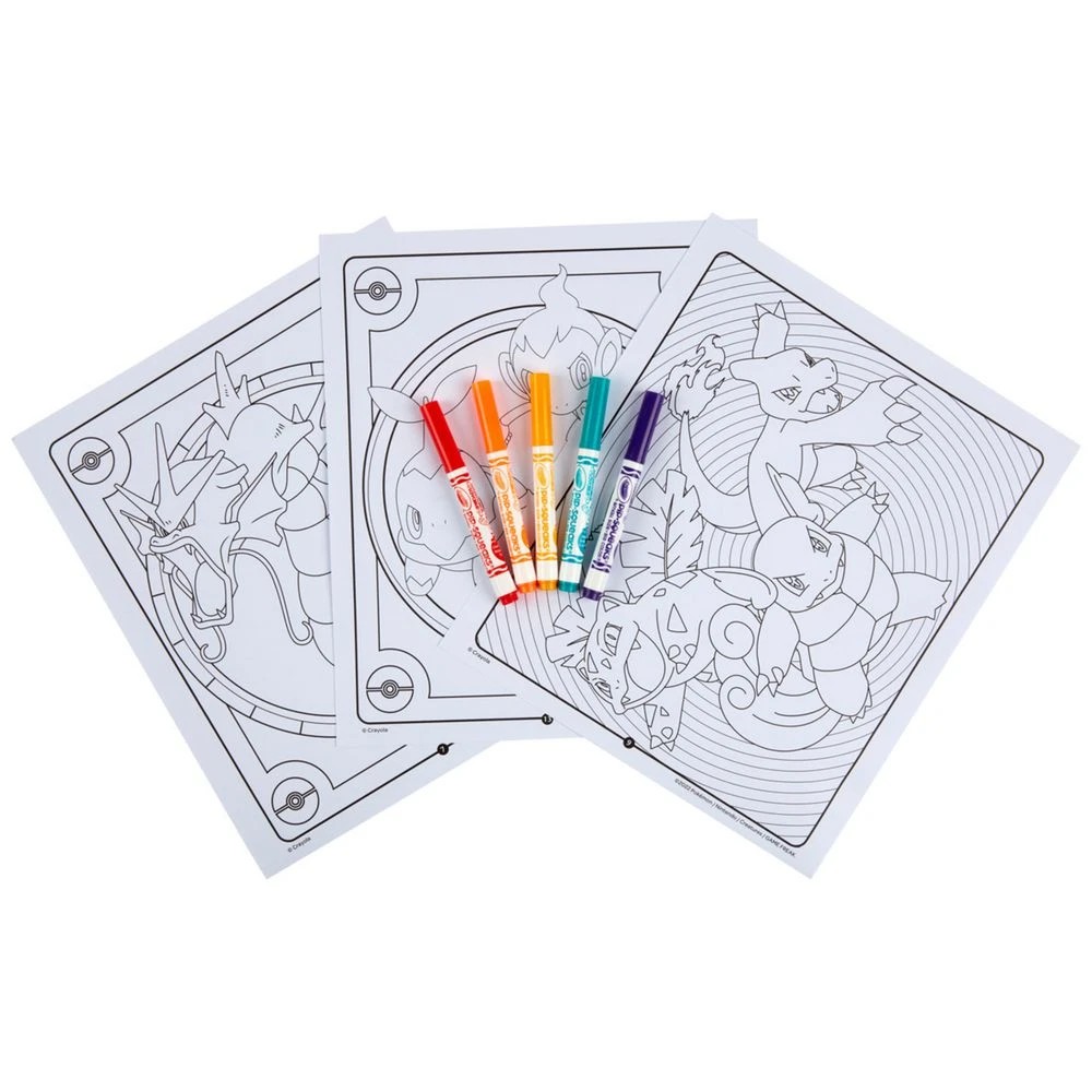 4 Pokémon Colour & Sticker Activity Set 32 Pages, 4 of 7