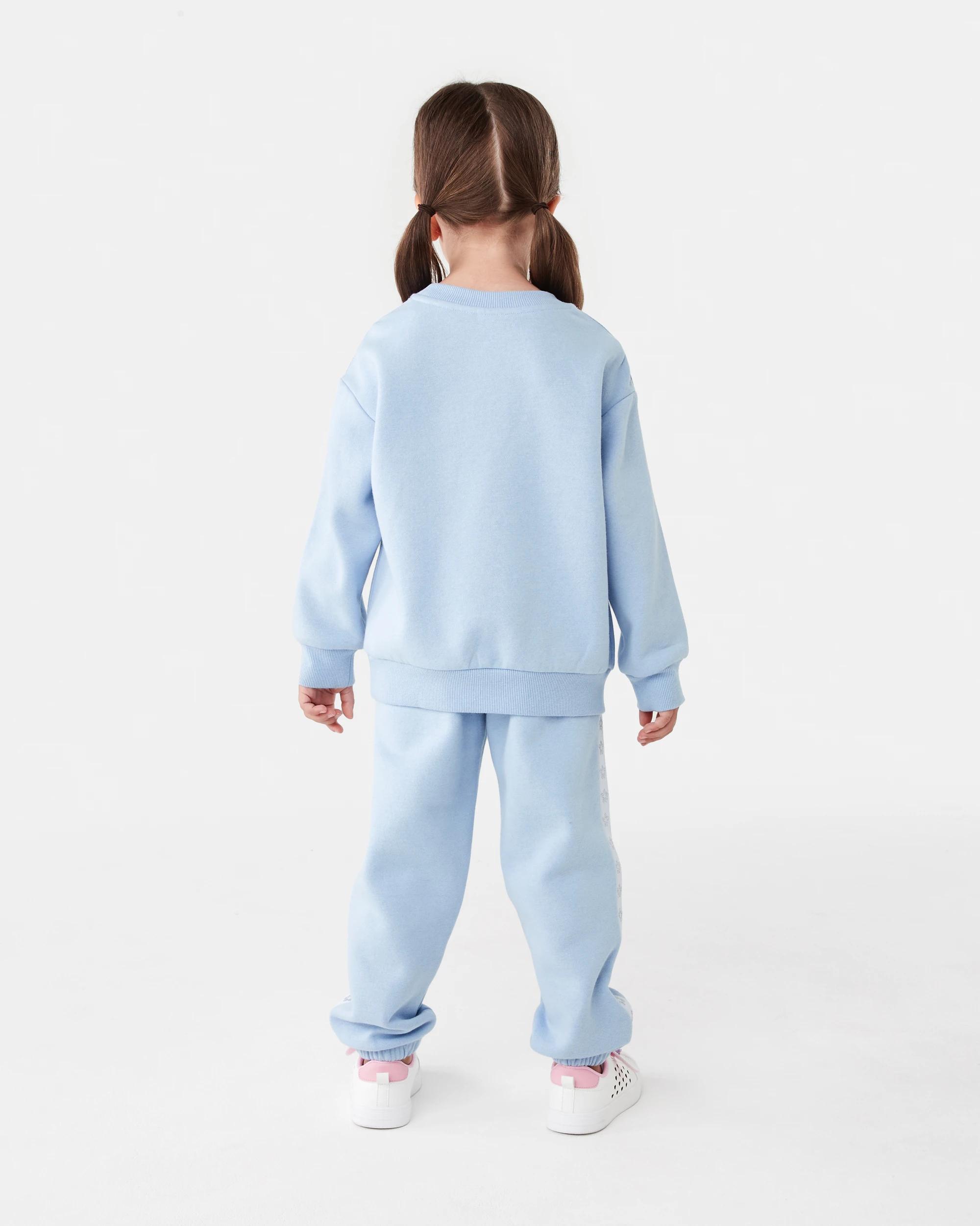 7 Tape Detail Crew Neck Sweatshirt Blu Kntky, 7 of 7