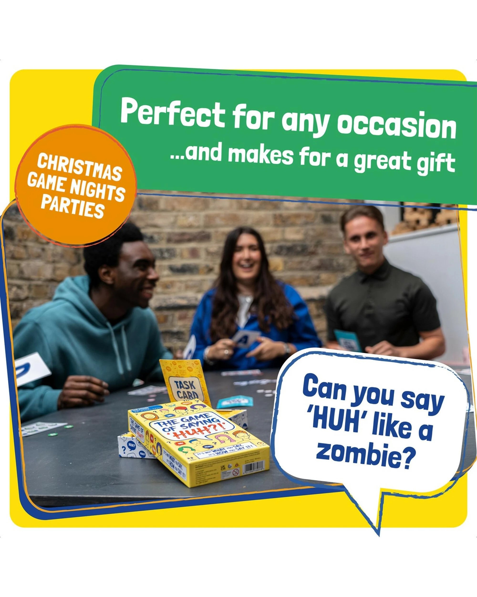 9 TOMY The Game of Saying Huh Card Game, 9 of 9