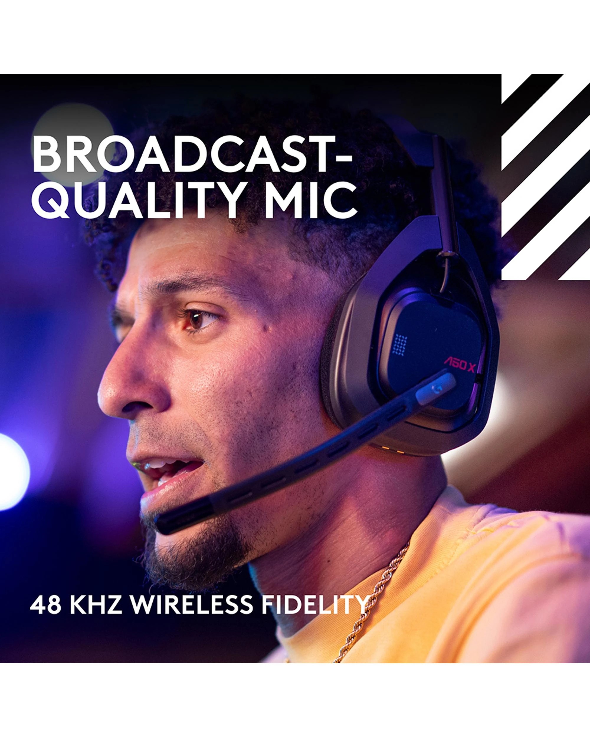 8 Logitech G Astro A50 X LIGHTSPEED Wireless Gaming Headset + Base Station
 - black, 8 of 10