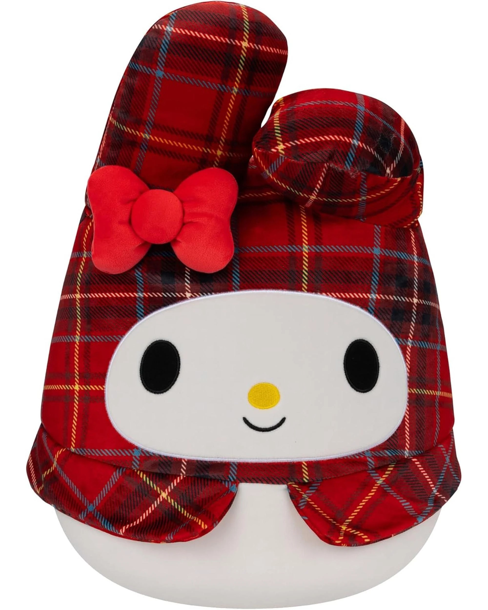 1 Squishmallows Sanrio Red Plaid My Melody 14 inch Plush, 1 of 3