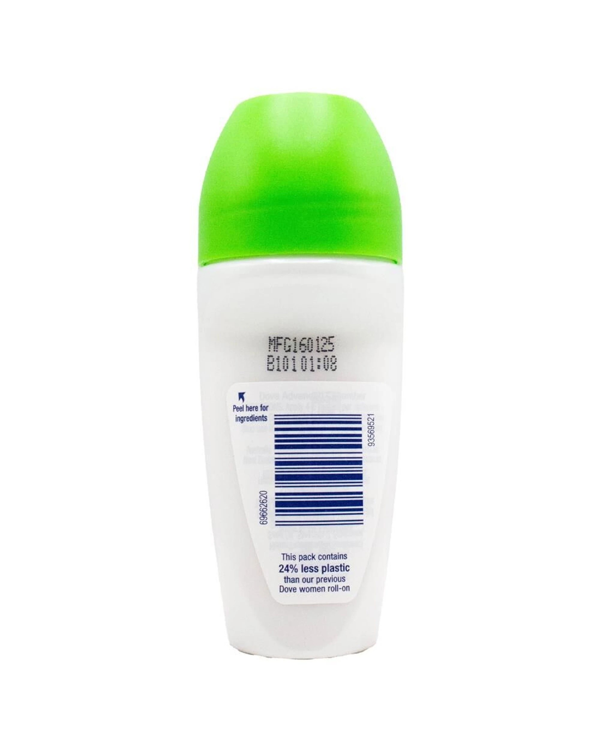 2 Dove Antiperspirant Roll-On Deodorant 48 Hour Cucumber Tea 50ml - Green, 2 of 2
