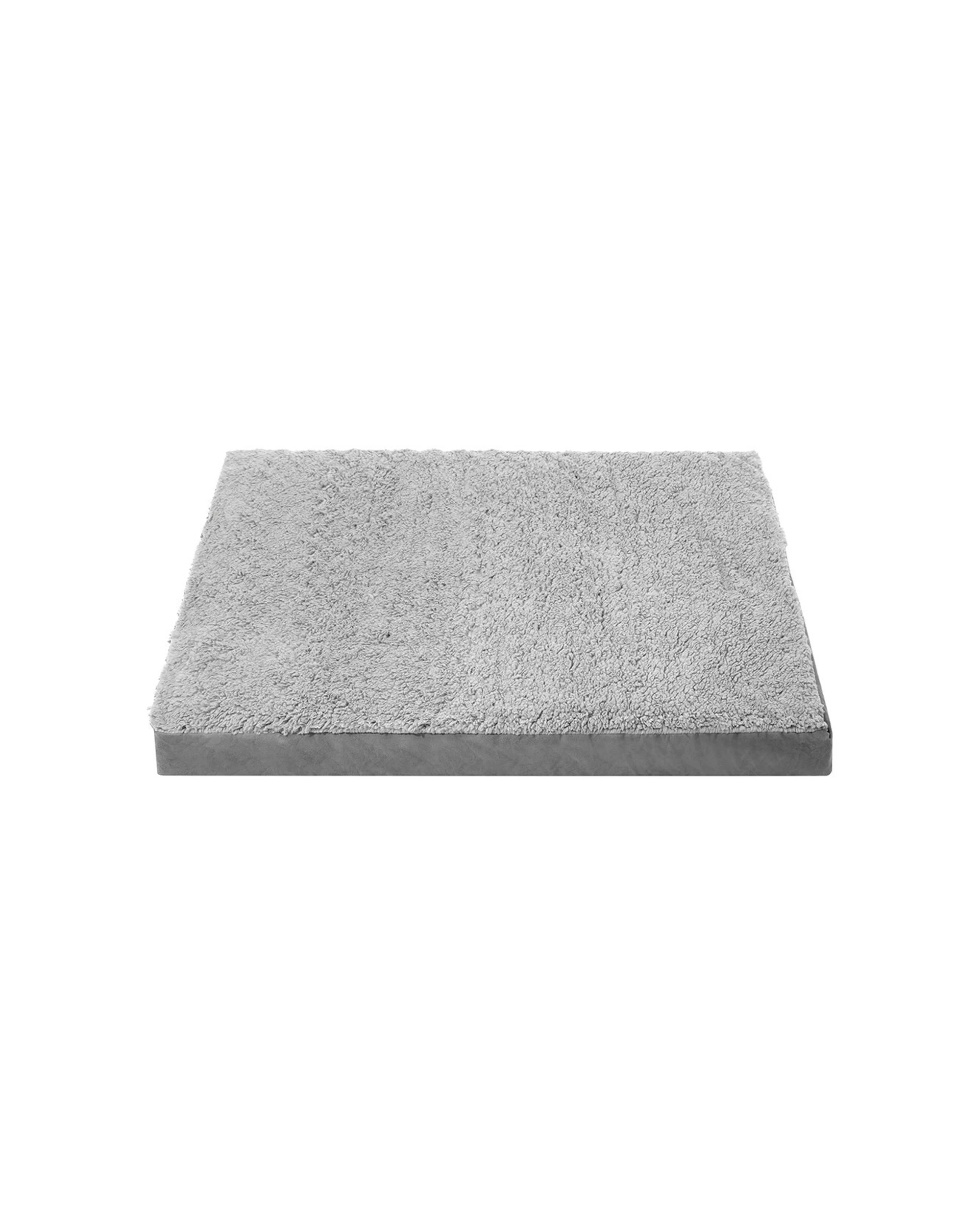 2 Paws And Claws 100x80x10cm Orthopedic Pet Bed Grey Rectangle Cushion Dog Cat Bed
 - Grey, 2 of 3