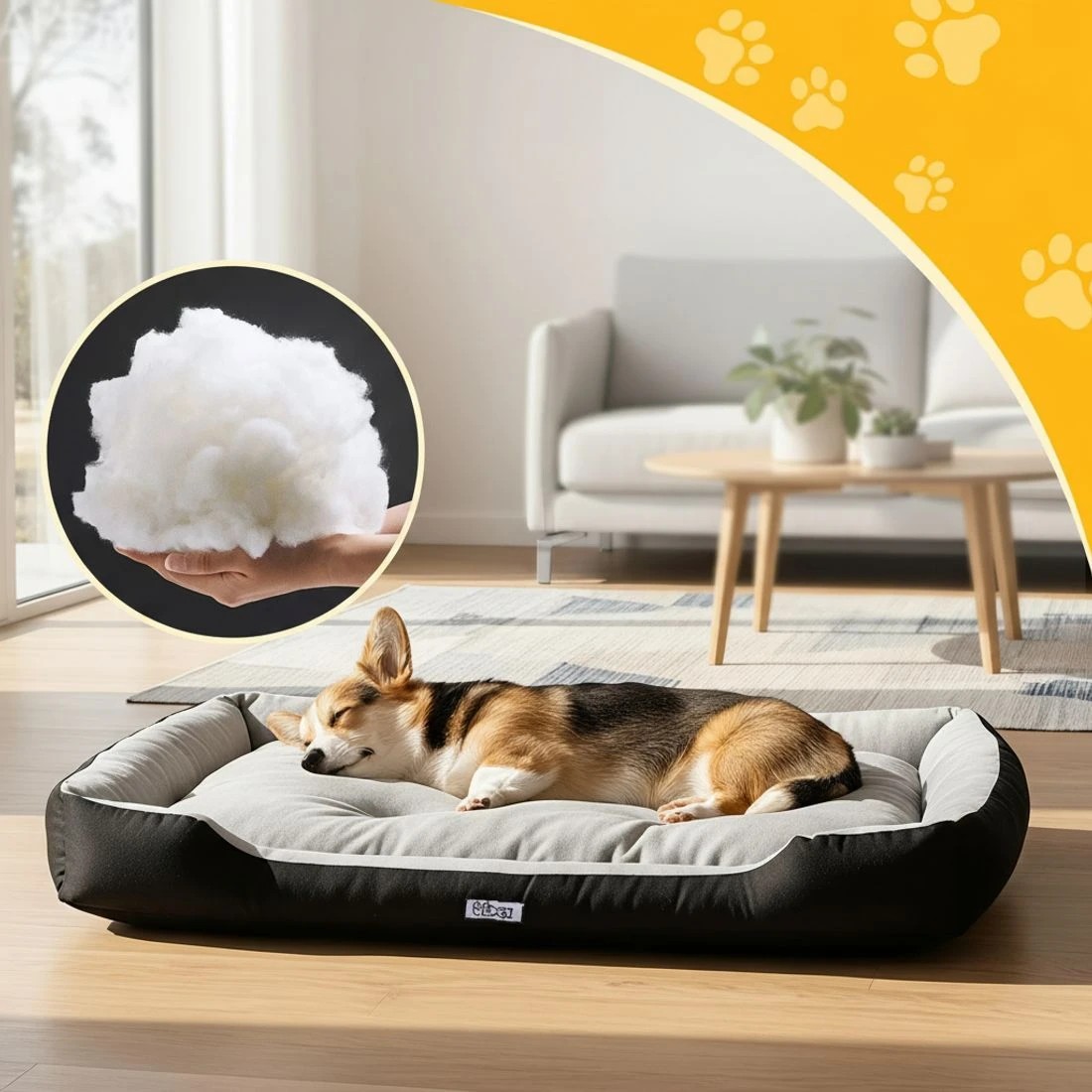 4 i.Pet Pet Bed Dog Bed Soft PP Cotton Mat Sleeping Comfy Cushion Washable Extra Large - Multi, 4 of 6