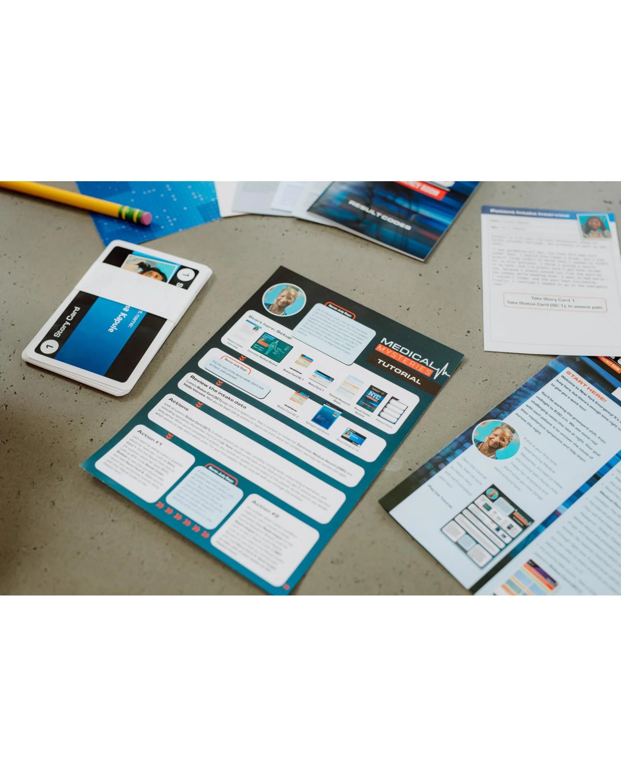 9 Medical Mysteries New York Emergency Room Board Game, 9 of 9