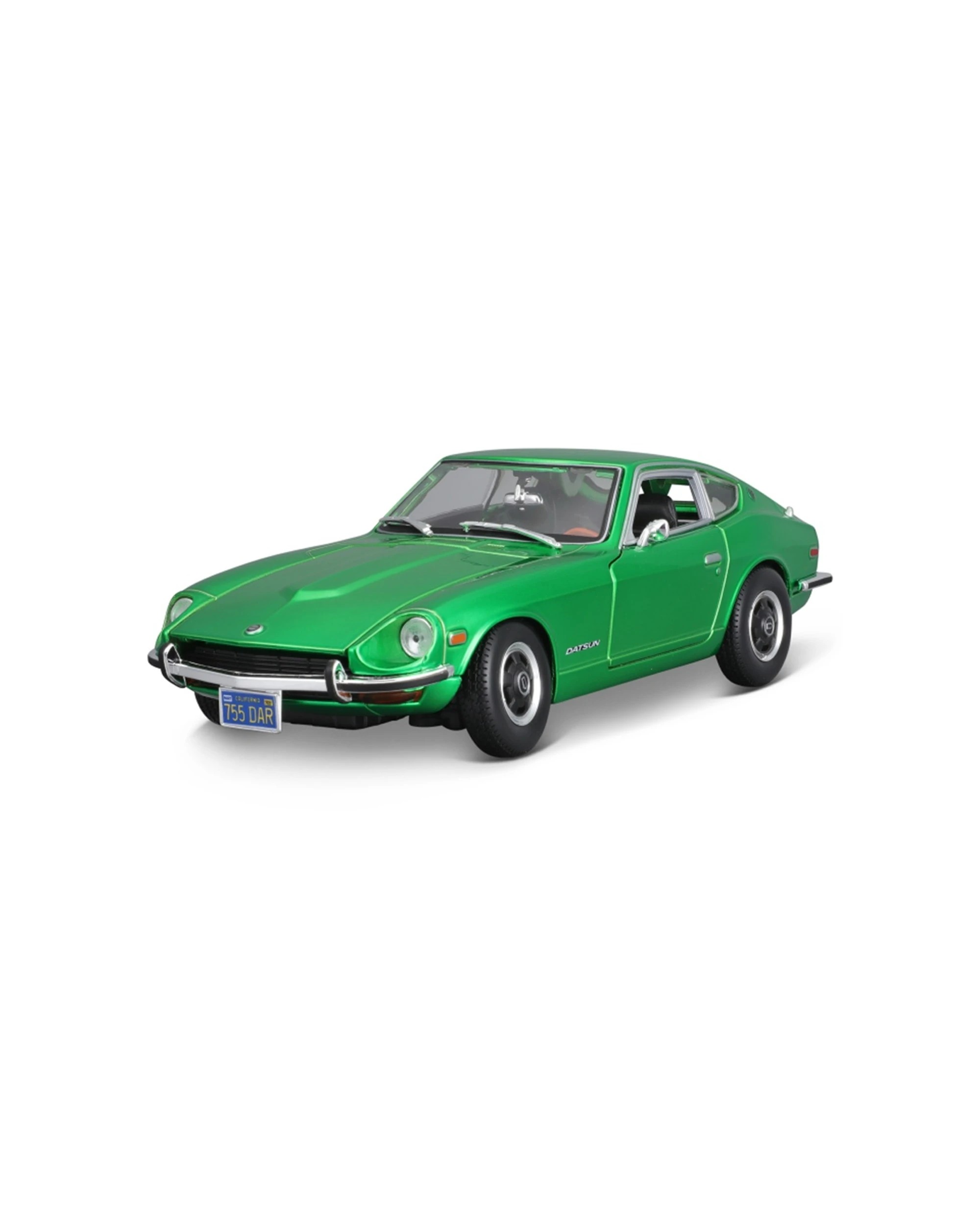 1 Maisto 1971 Datsun 240Z Metallic Diecast Model Car Replica Toy - Green, 1 of 7