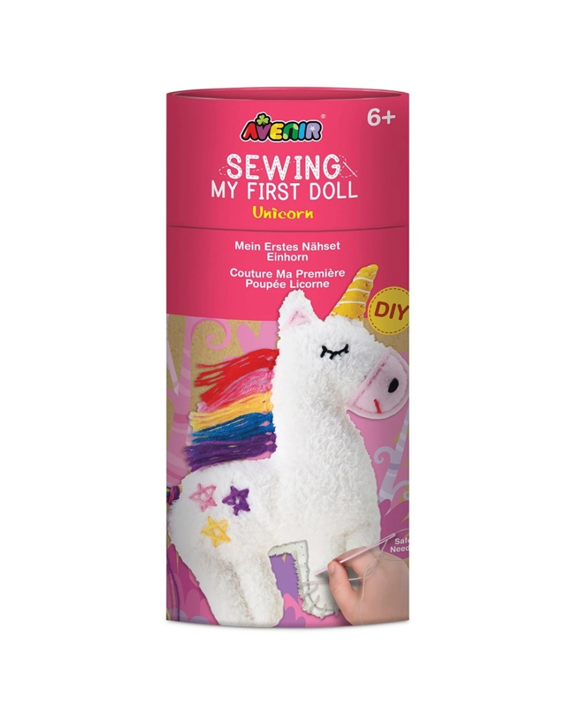 1 Avenir Sewing Kit Soft Plush Doll Unicorn Kids Children Fun Craft Activity - Multi, 1 of 4