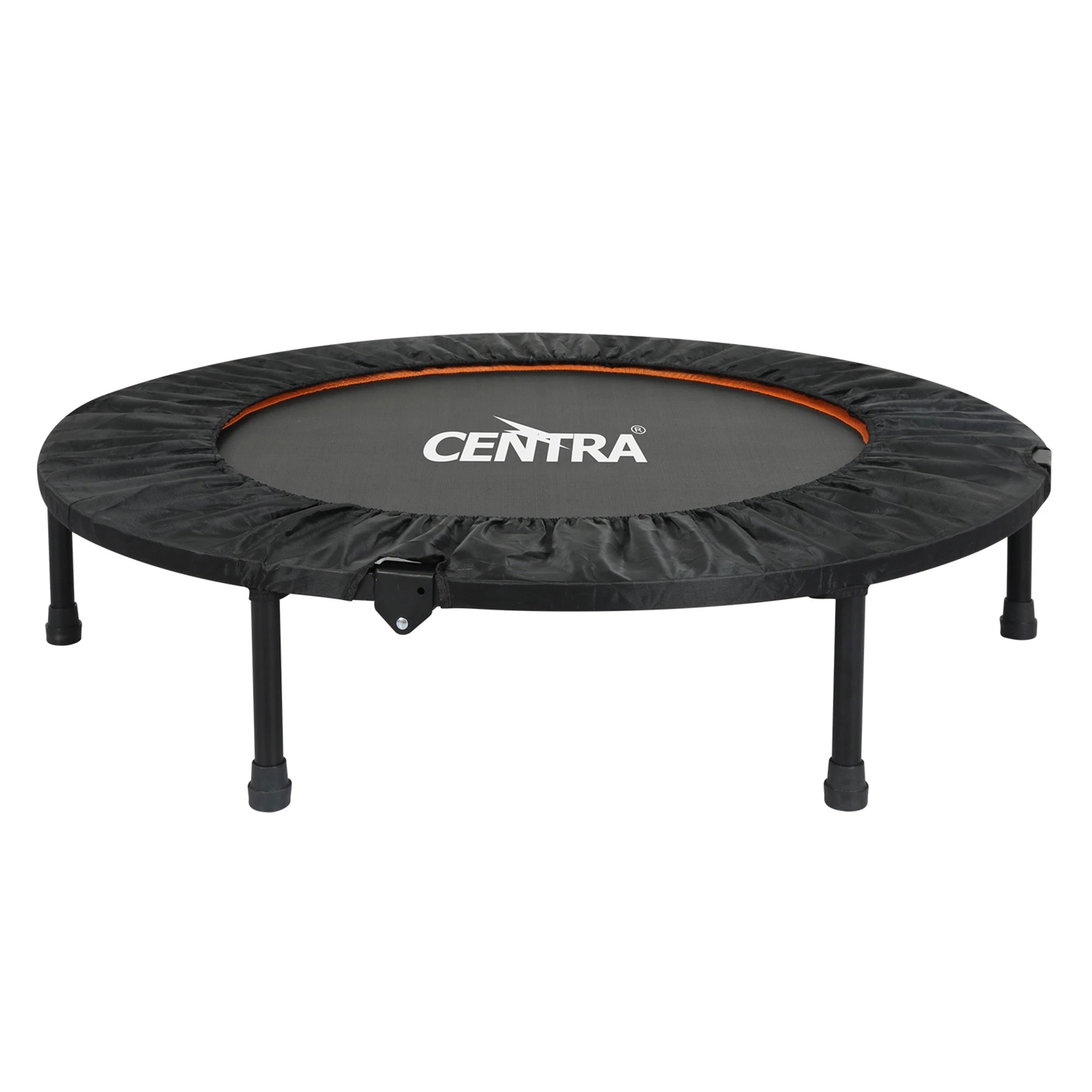 1 Centra 40 Inch Mini Trampoline Bounce Round Exercise Home Gym Fitness Rebounder, 1 of 9