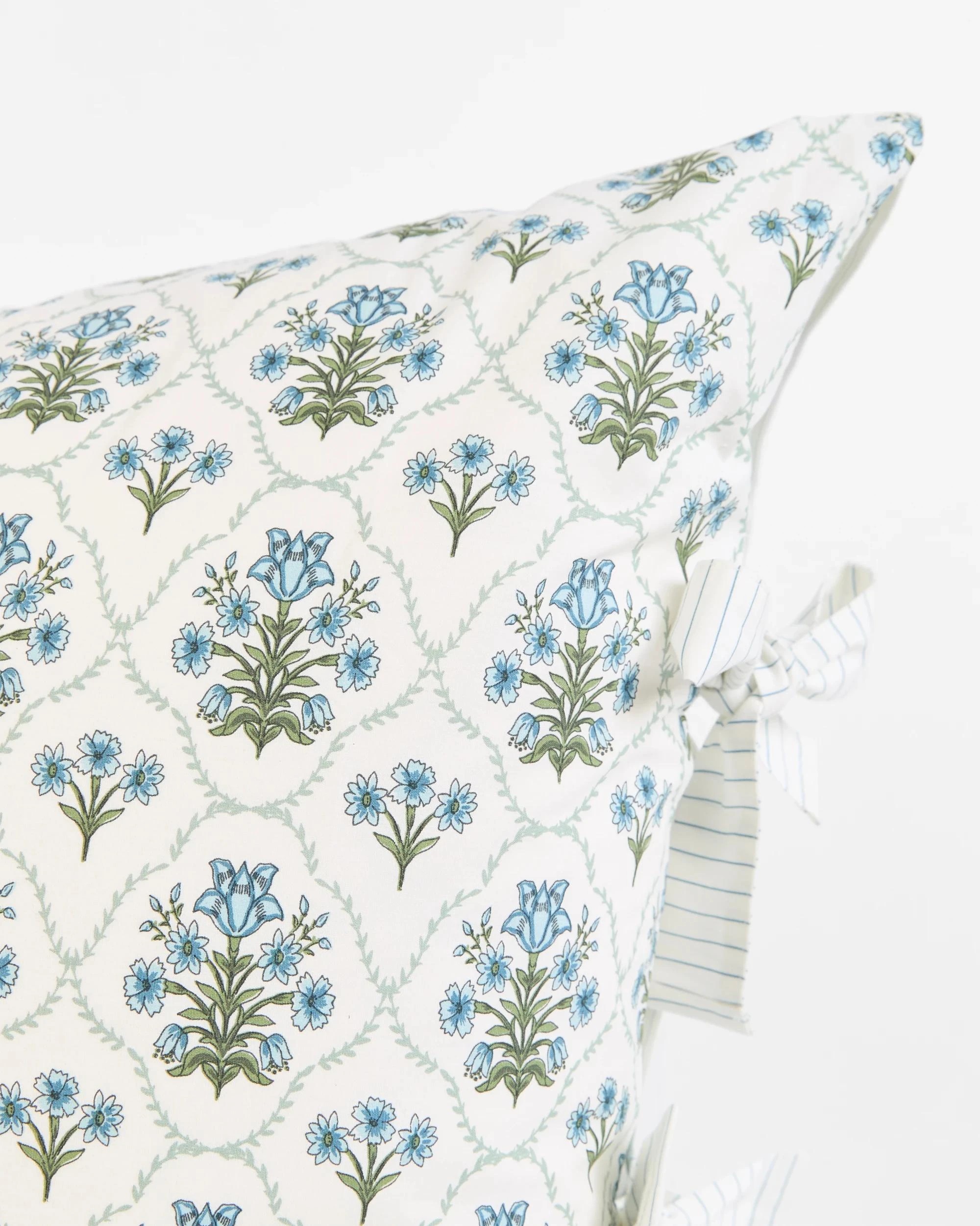 3 Target Adeline Australian Cotton Floral European Pillowcase - Queen Bed - White, 3 of 4