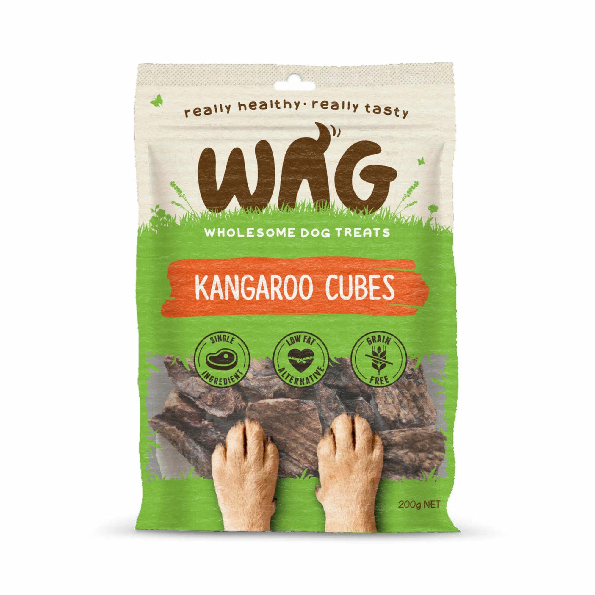 1 WAG Kangaroo Cubes 750g Treats, 1 of 2