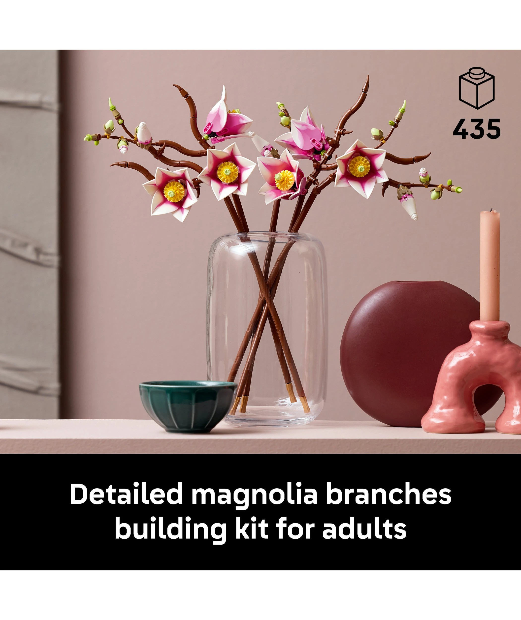 3 LEGO Botanicals Magnolia Branches 11510, 3 of 10