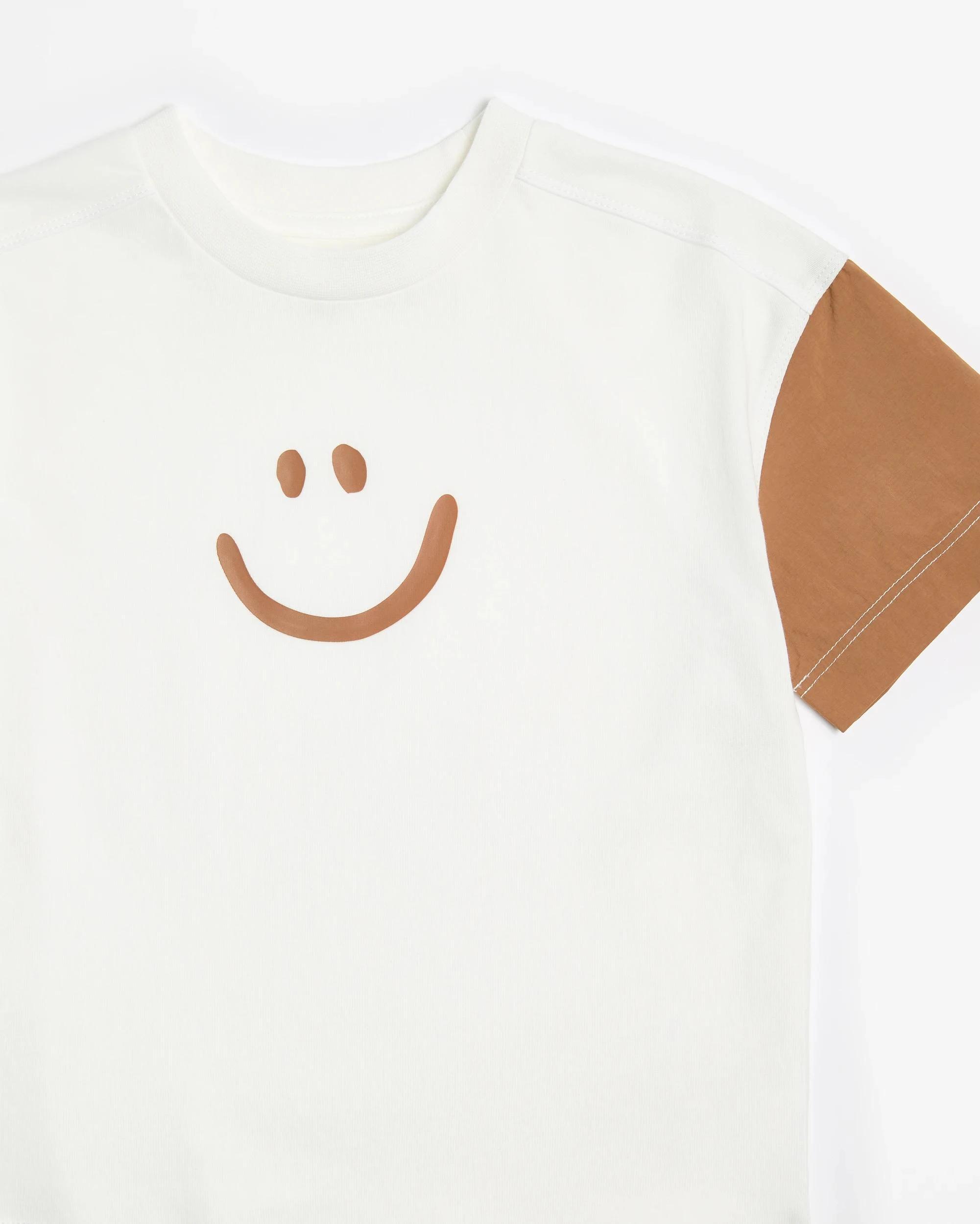 7 Target Australian Cotton and Nylon Blend Oversized T-shirt CREAM, 7 of 8