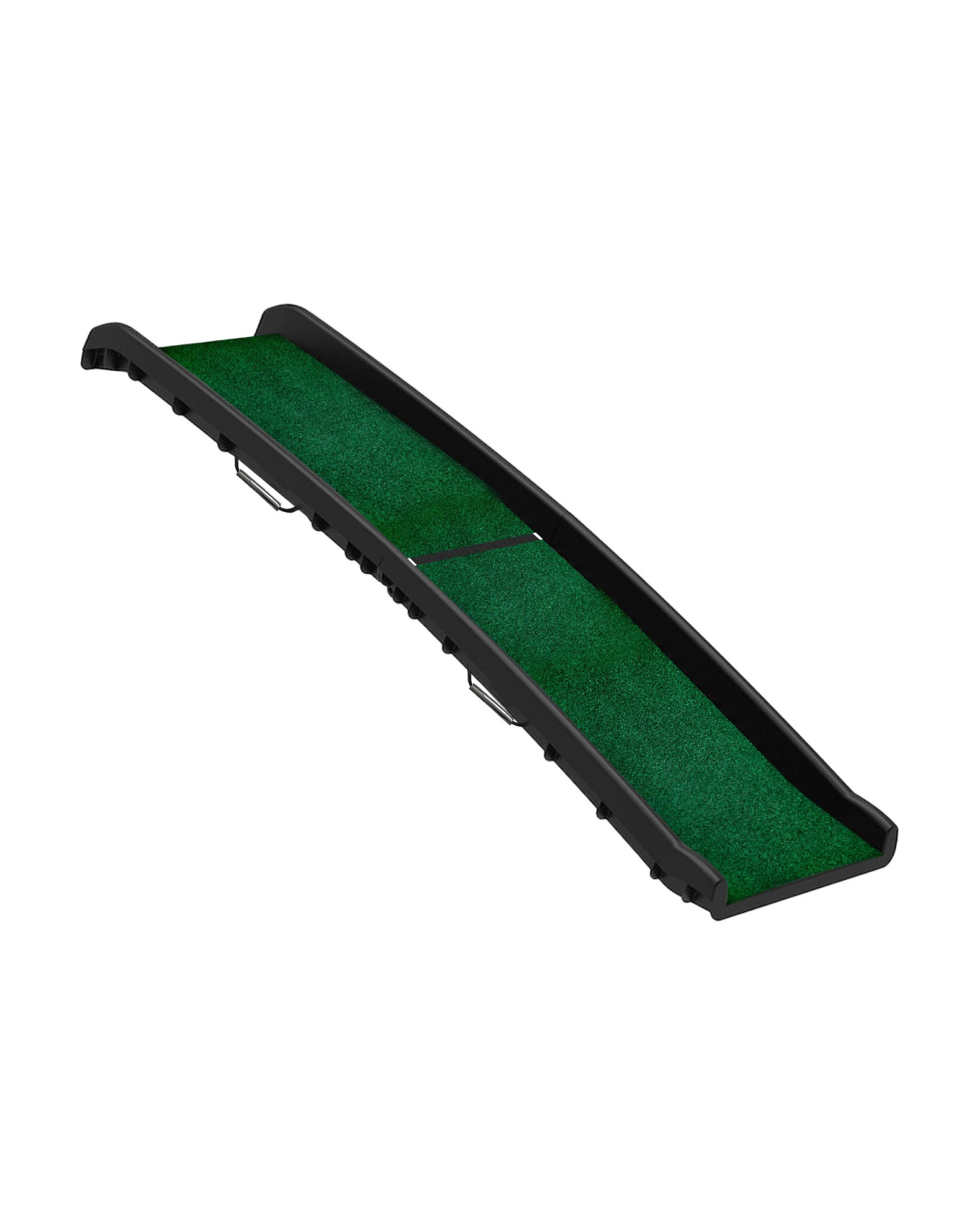 1 Furtastic Foldable Plastic Dog Ramp with Synthetic Grass, 1 of 4