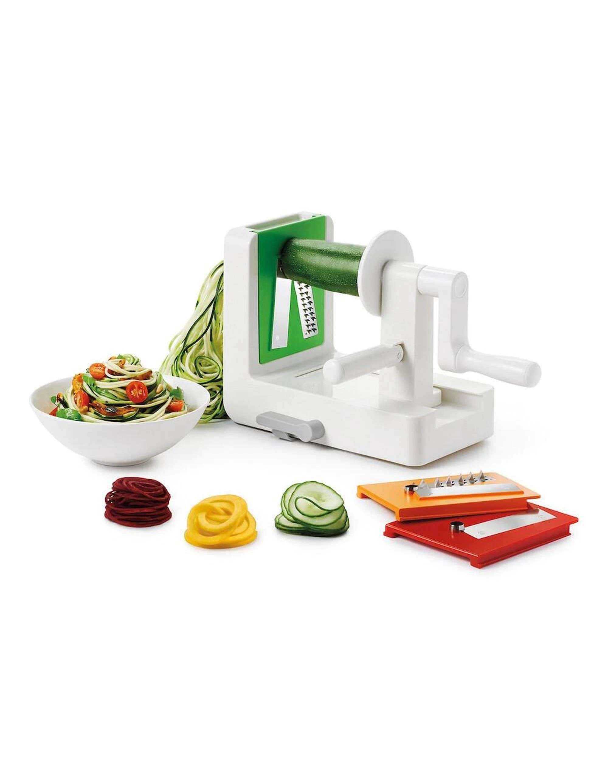 1 OXO Good Grips Tabletop Spiralizer  Zoodle Noodle Cutter Vegetable Slicer - White, 1 of 1