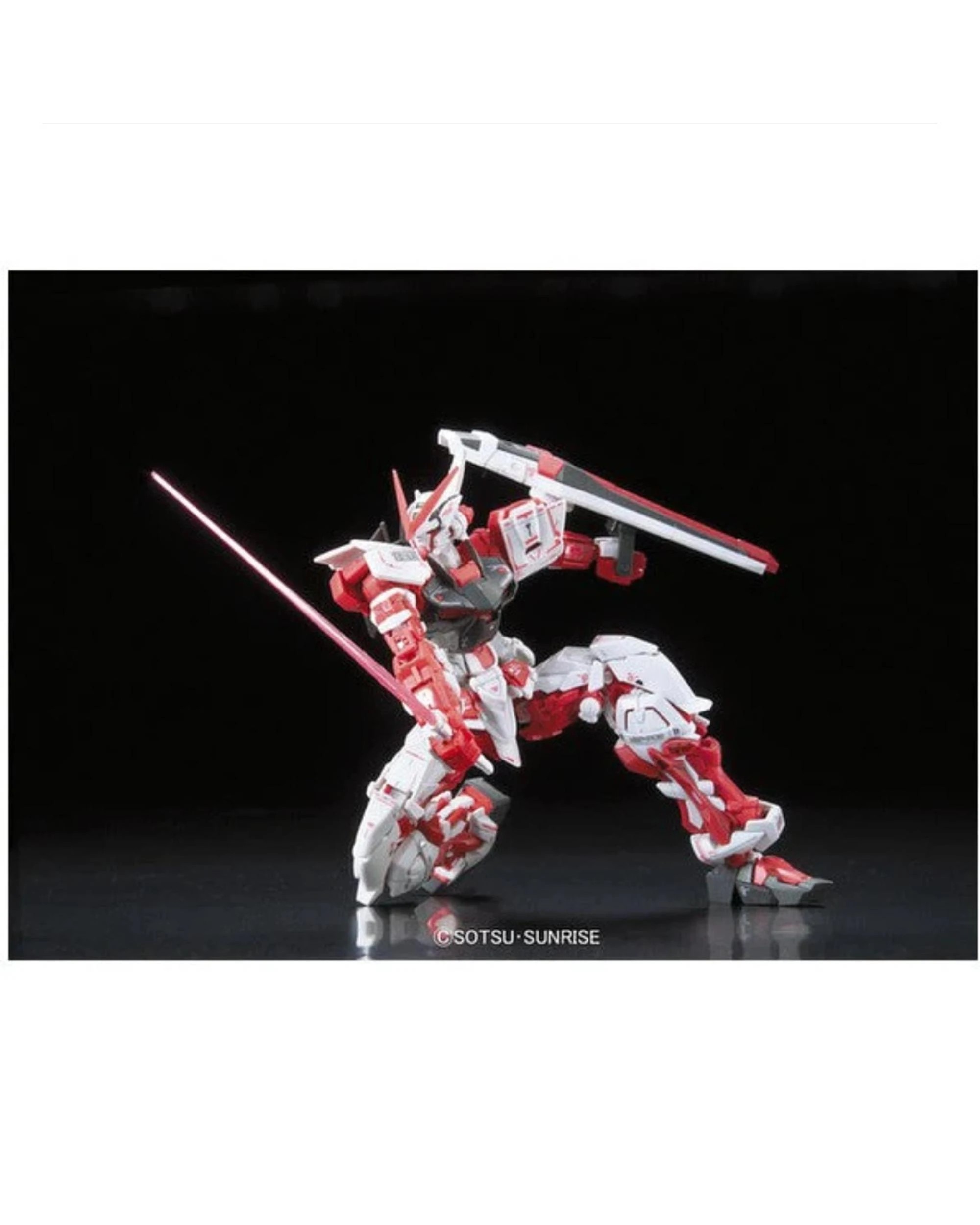 3 Bandai Gundam Real Grade MBF-P02 Astray Red Frame 1/144 Model Kit, 3 of 3