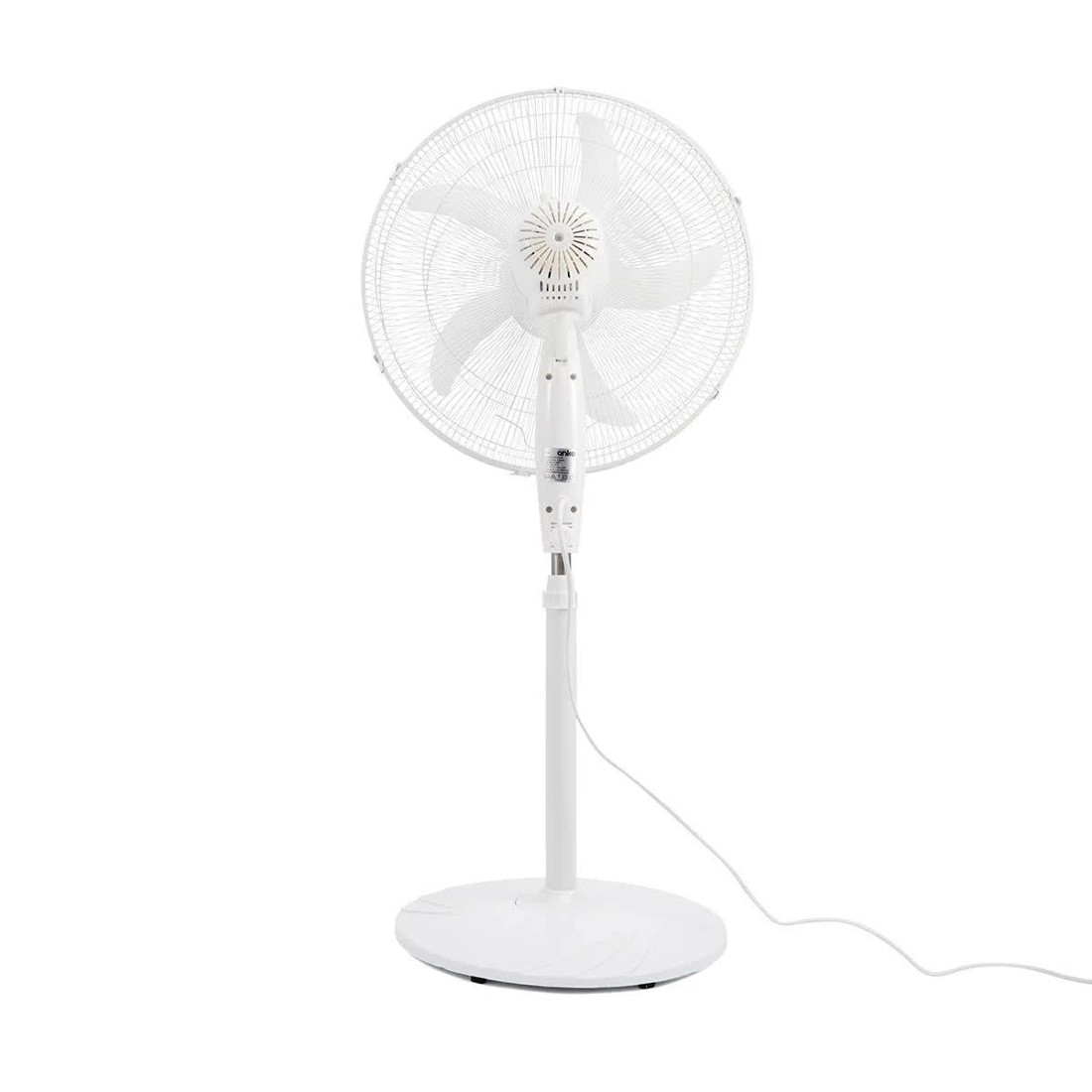 3 50cm Pedestal Fan - White, 3 of 10