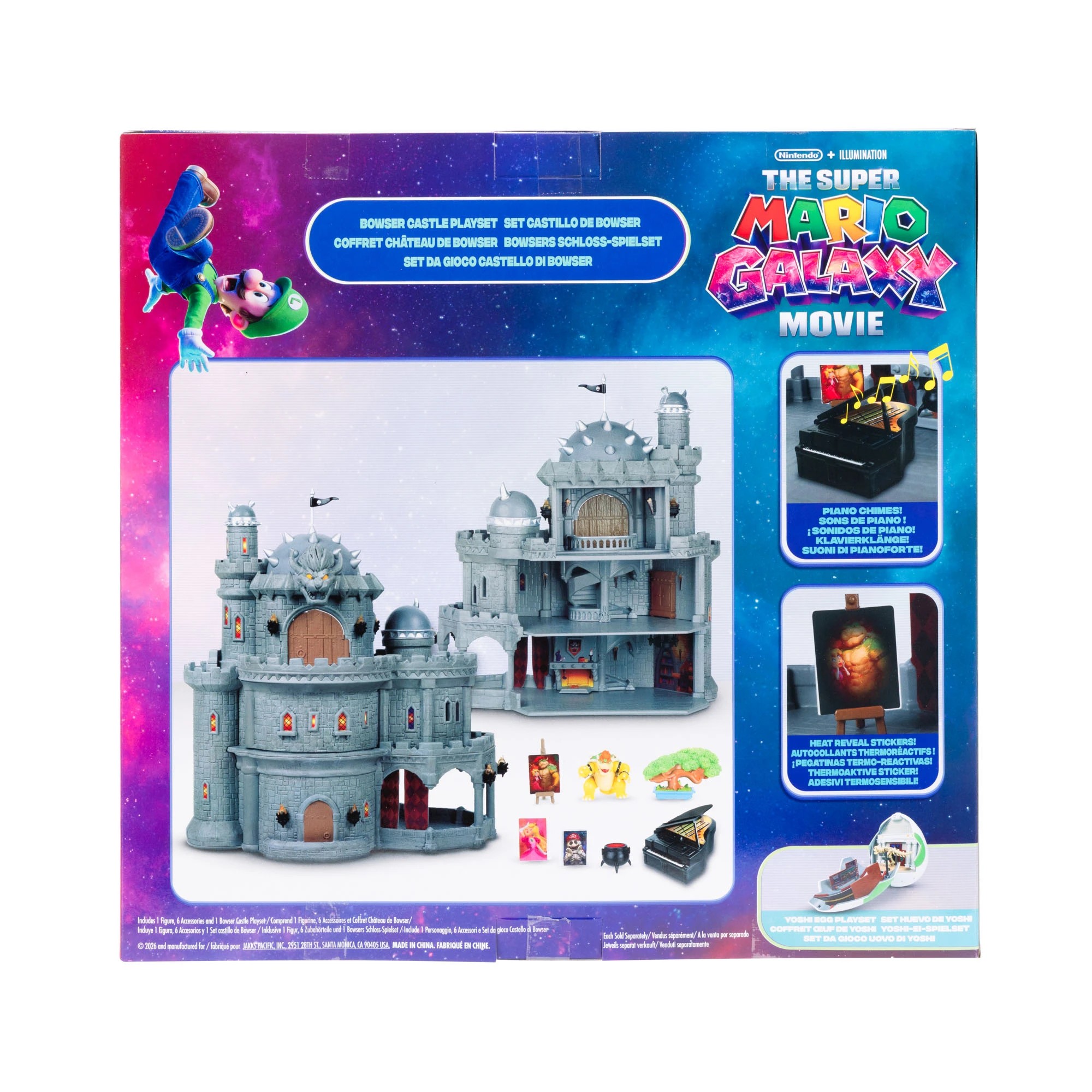 2 Nintendo x Illumination The Super Mario Galaxy Movie Deluxe Playset, 2 of 6