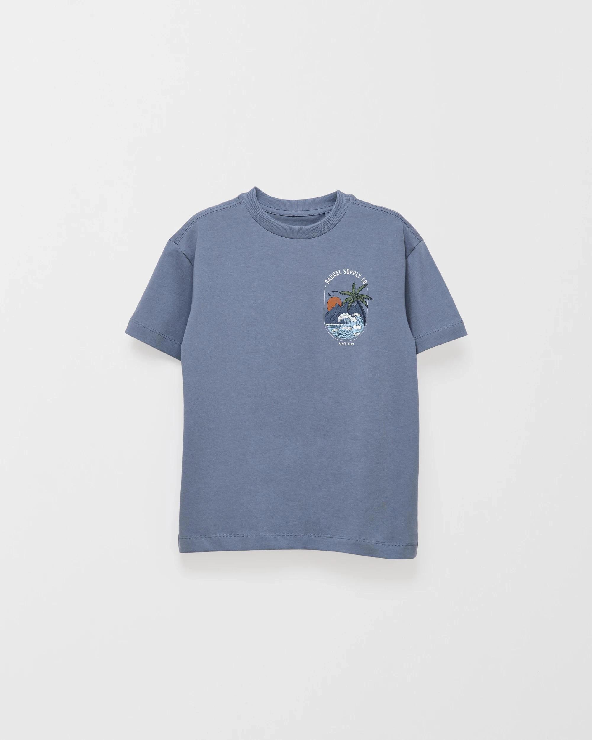 6 Target Kids Australian Cotton Short Sleeve Print T-Shirt FLINTSTONE, 6 of 7