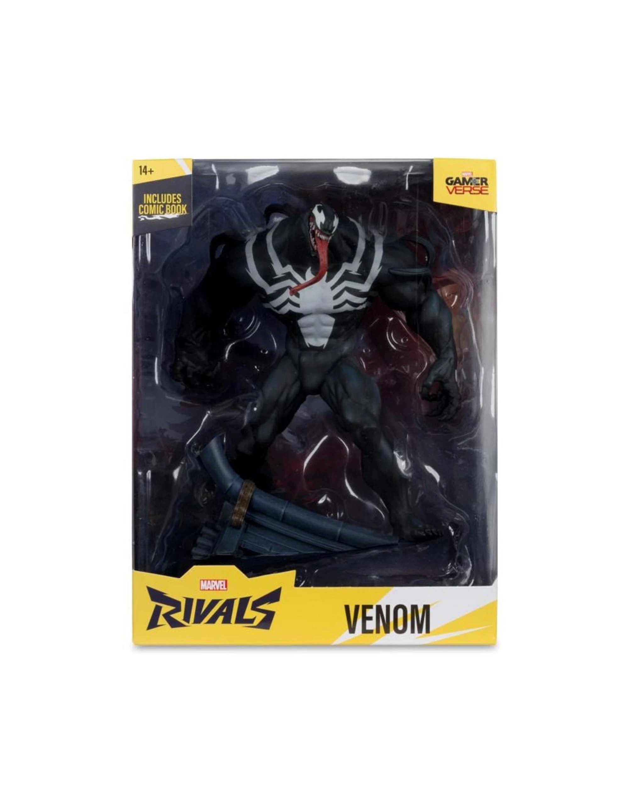 7 McFarlane Gamerverse Marvel Rivals Venom 1:6 Scale Figure, 7 of 7