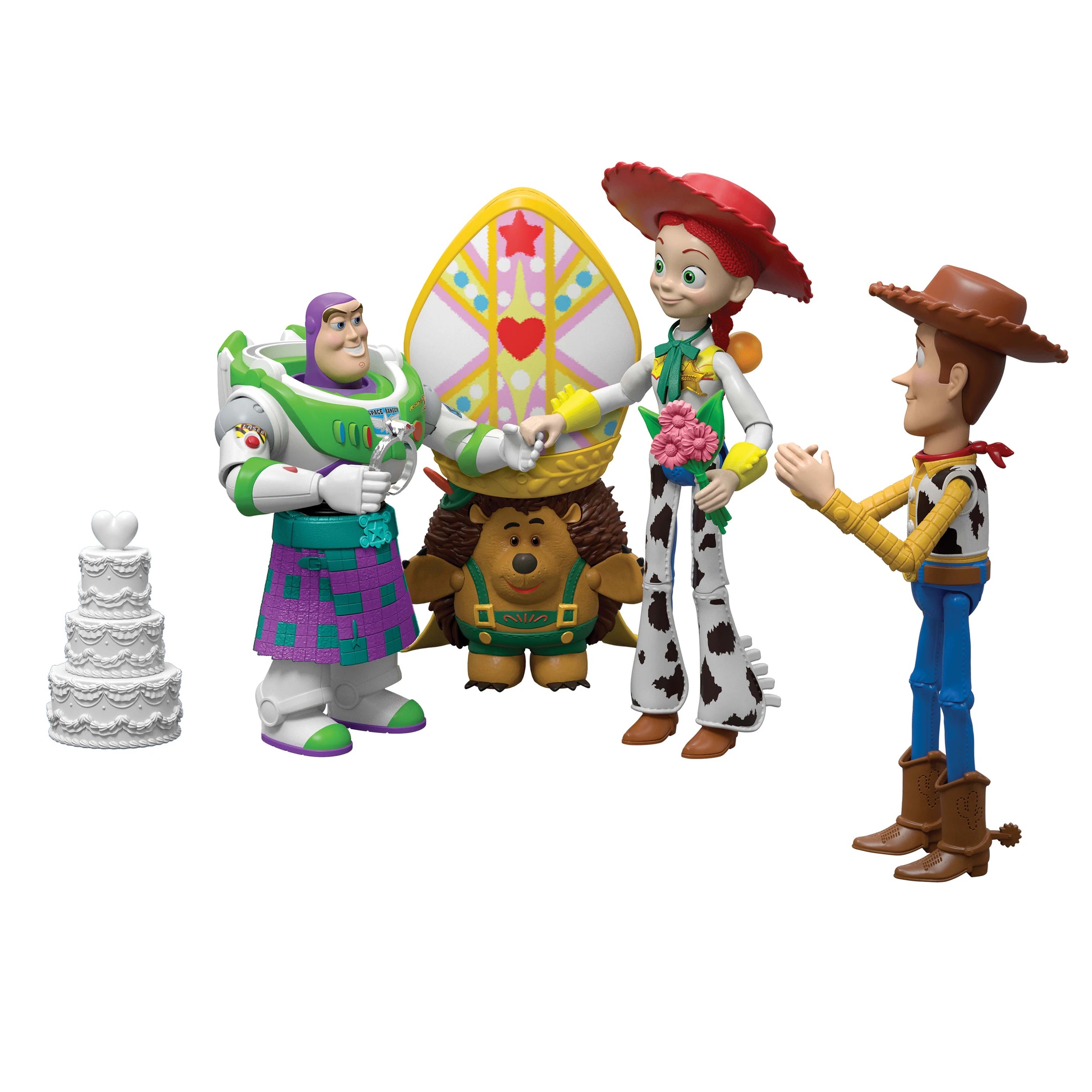 3 4 Pack Disney and Pixar Toy Story 5 Buzz & Jessie Forever Play Scale Figure, 3 of 5