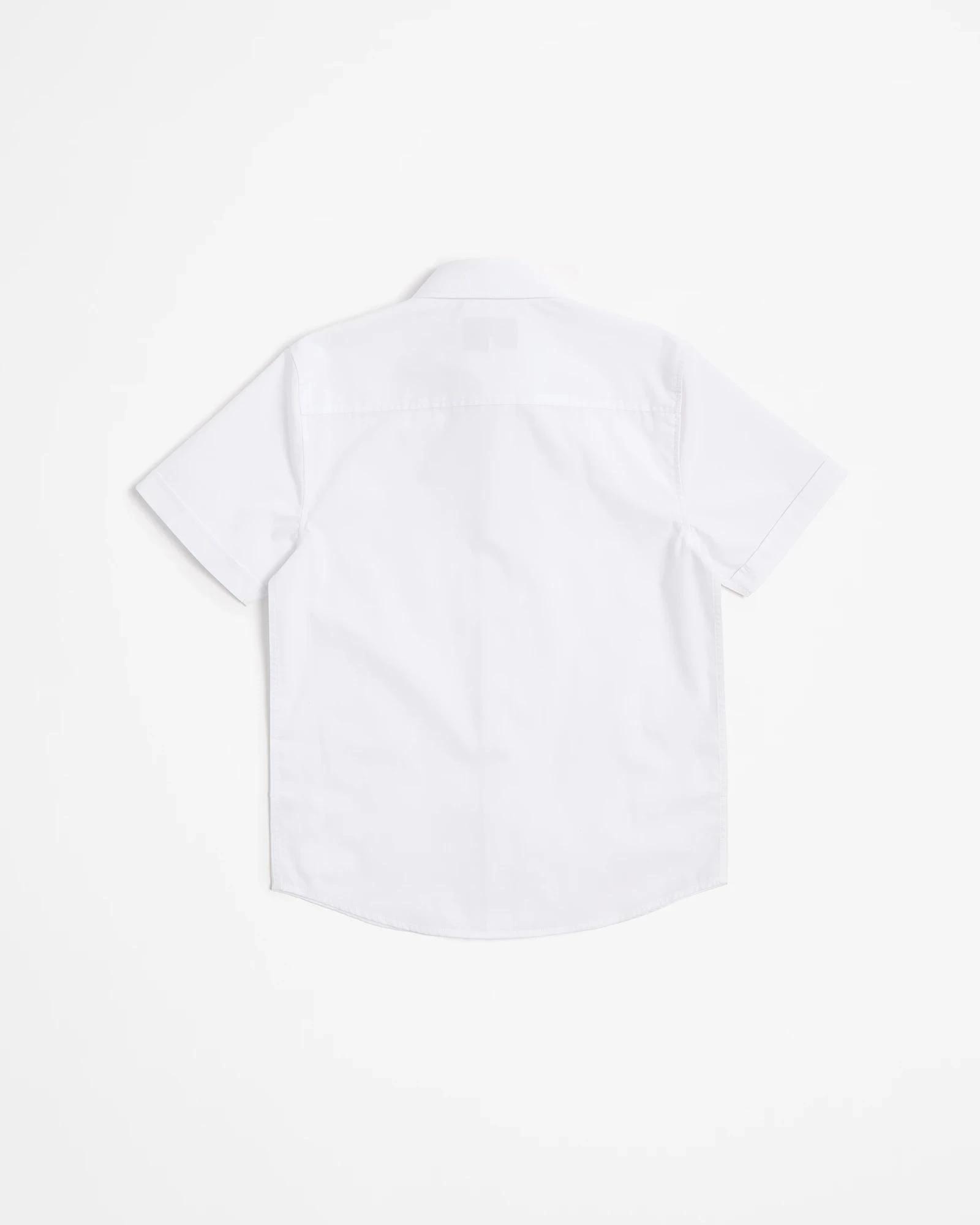 3 Target Kids Short Sleeve School Shirt WHITE, 3 of 3