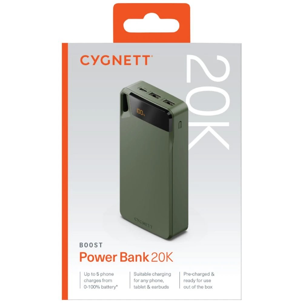3 Cygnett Boost 20K Gen4 Powerbank Green, 3 of 3