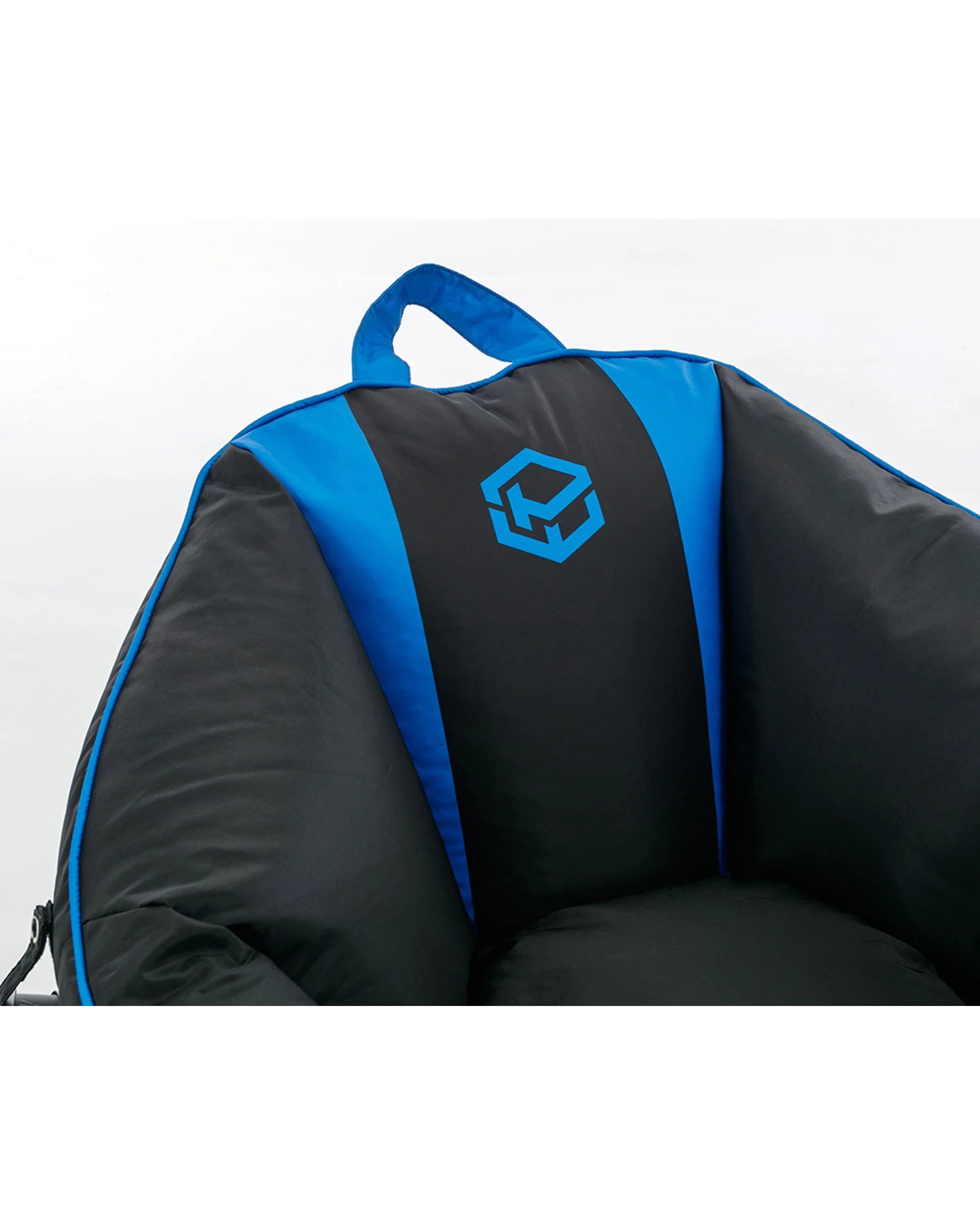 7 Powerwave PUFF Gaming Bean Bag Chair - Blue, 7 of 7