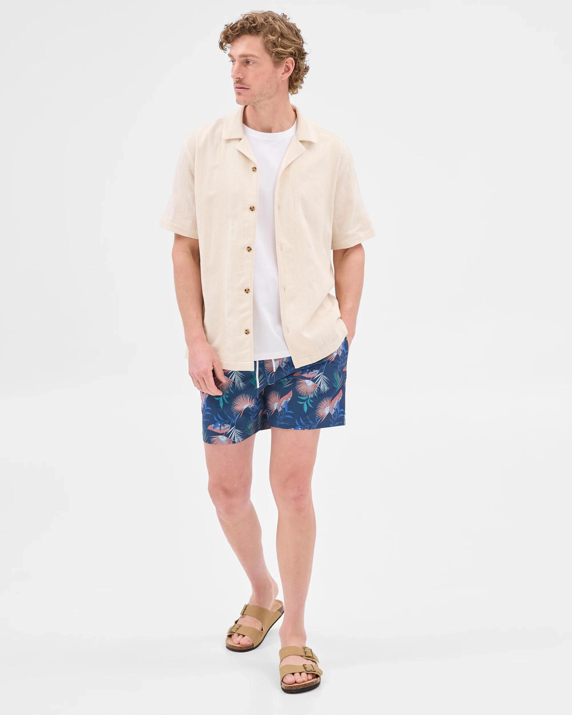 3 Target Print Bondi Swim Boardshorts NAVY, 3 of 10