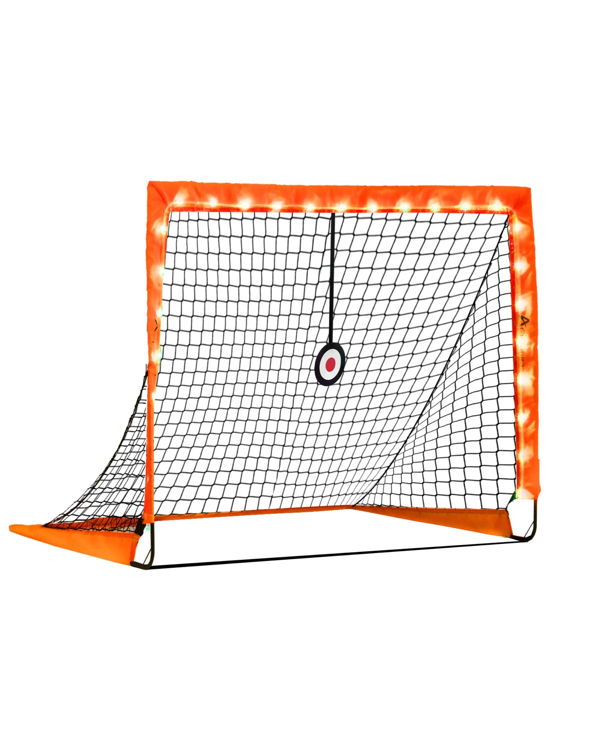 1 Advwin Light Up Soccer Goals with Carry Bag - Orange, 1 of 4