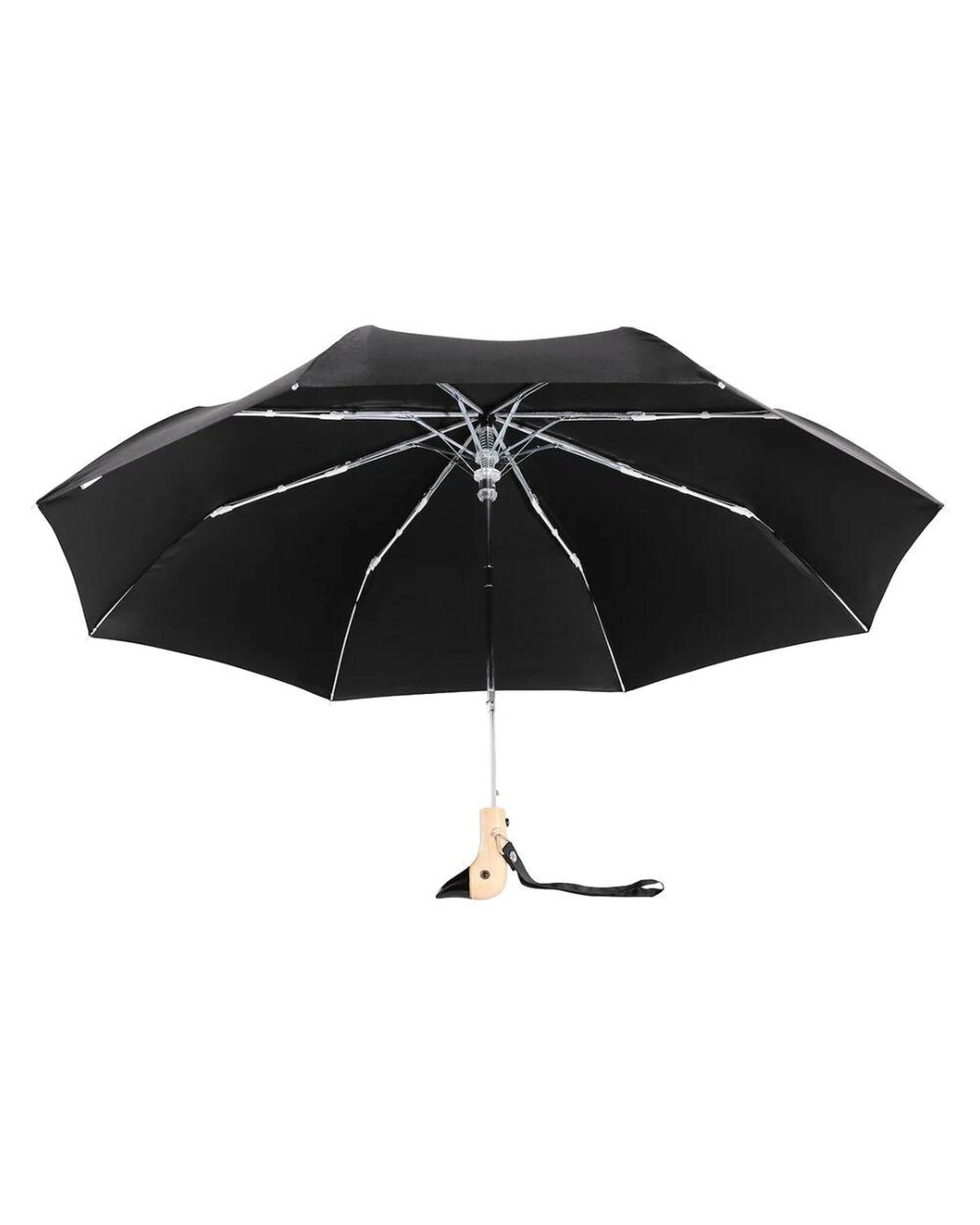 2 Original Duckhead Duck Umbrella Compact Black  5 x 7 x 35cm - Black, 2 of 2