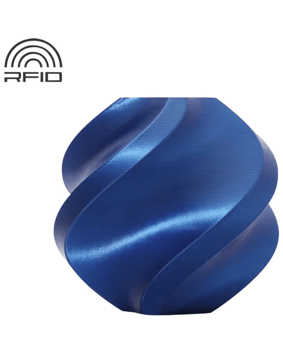 Bambu Lab PLA Silk 3D Filament Blue