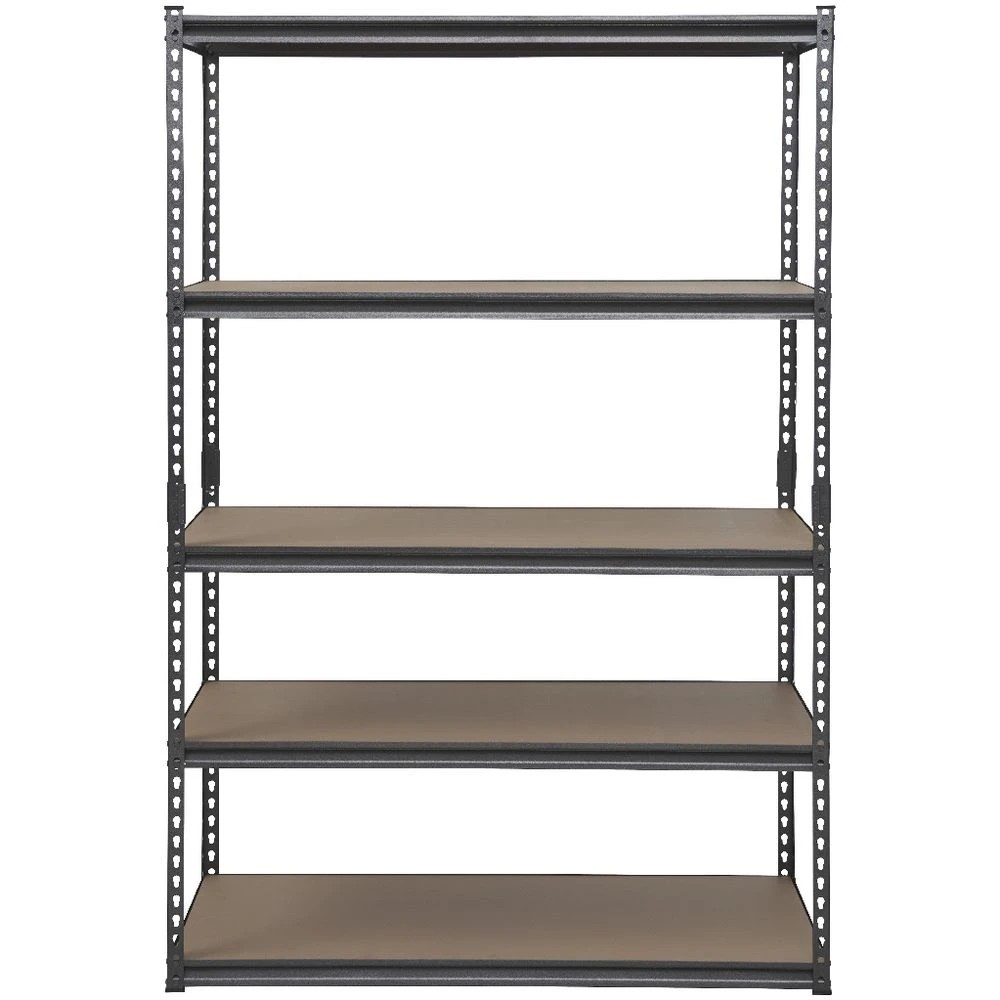 7 Heavy Duty 5 Shelf Storage Unit 1220 x 610 x 1830mm Shelves Home Office Storage, 7 of 10