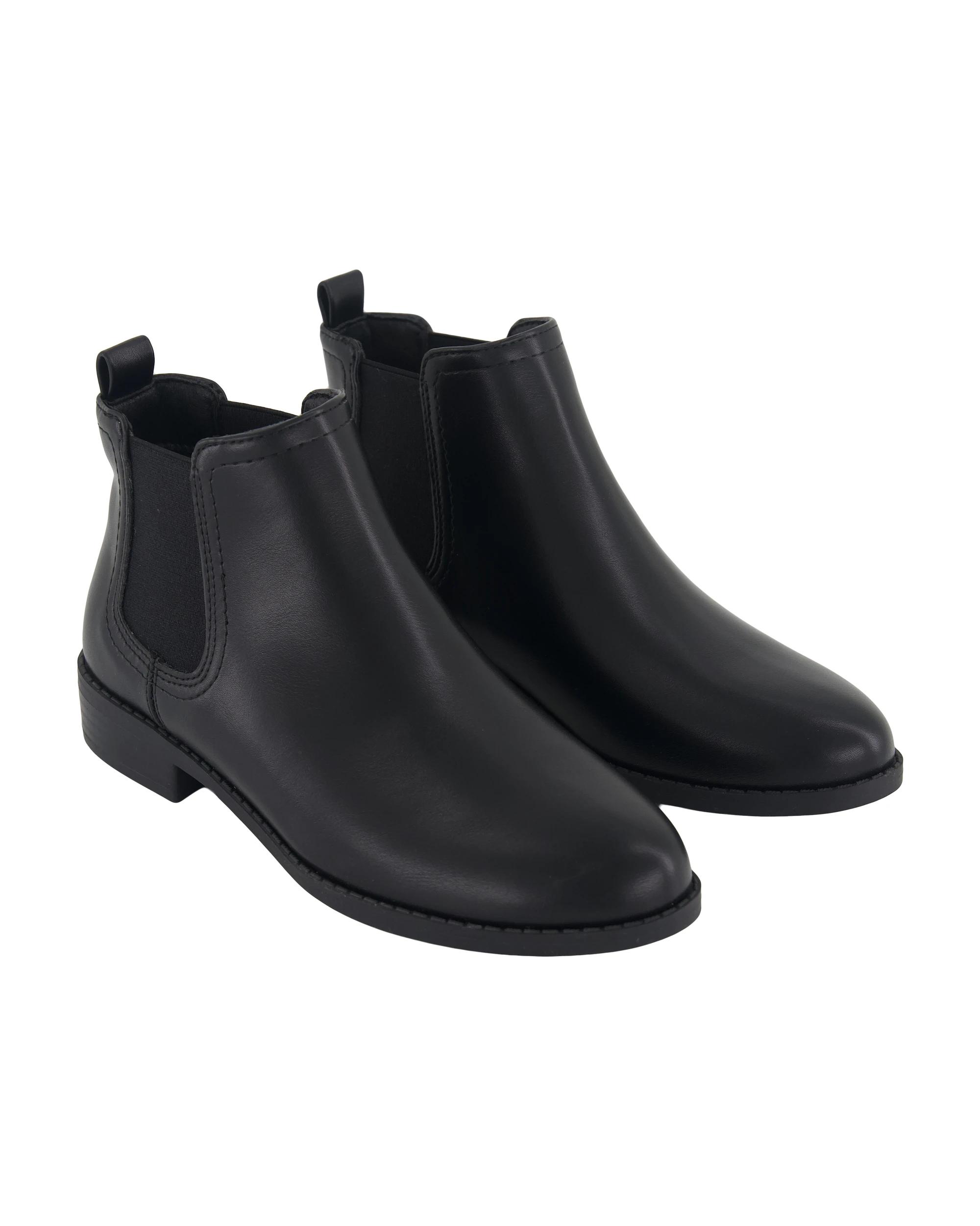 4 Senior Heel Boots Black, 4 of 5
