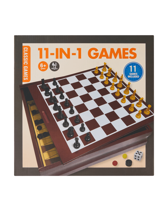 Deluxe Wooden 11-In-1 Classic G