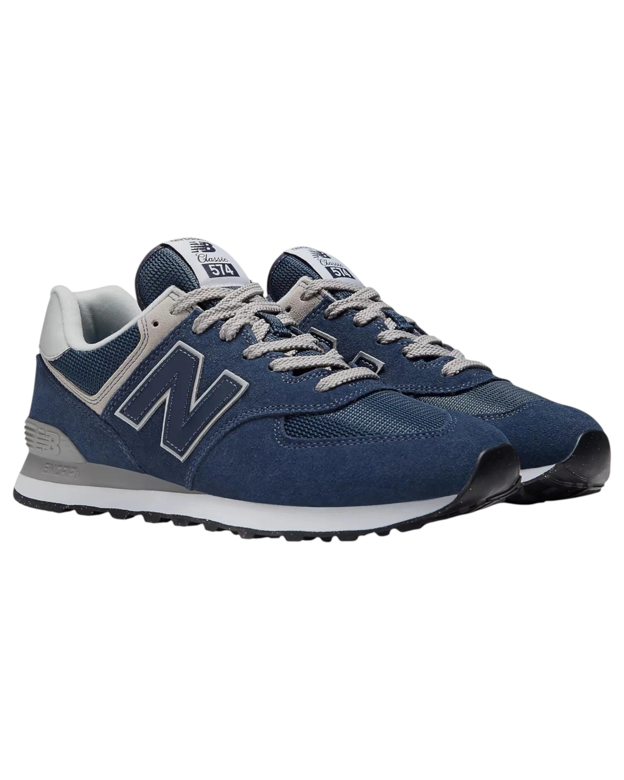 7 New Balance Mens 574 Navy Multi Athletic Shoes NAVY MULTI, 7 of 7