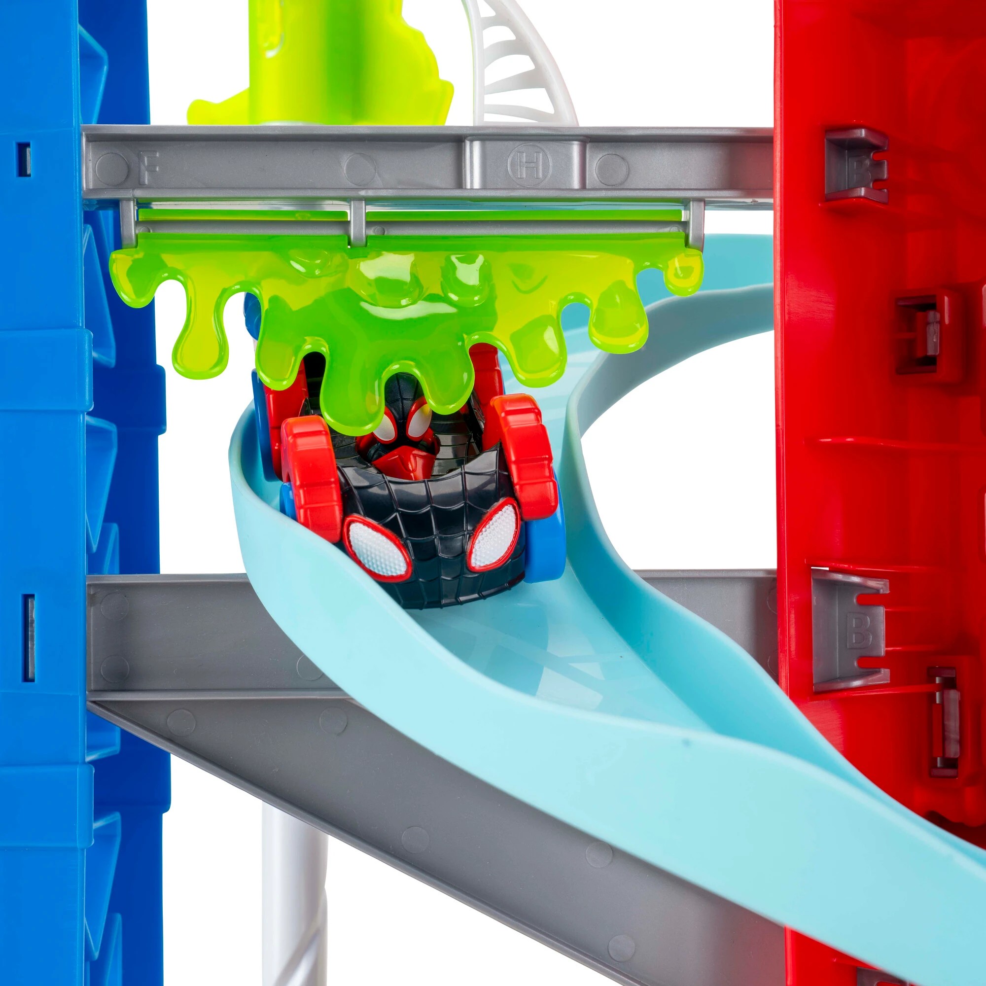 5 Marvel Spidey and His Amazing Friends Construction Zone Chaos Track Set, 5 of 7