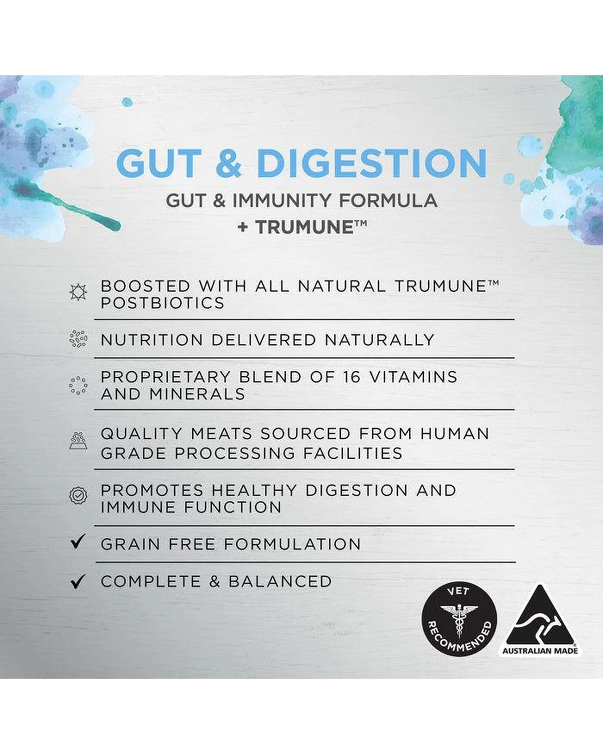 5 Ivory Coat Adult Inspired by Raw Gut & Digestion Cat Food Chicken 12 x 85g, 5 of 6