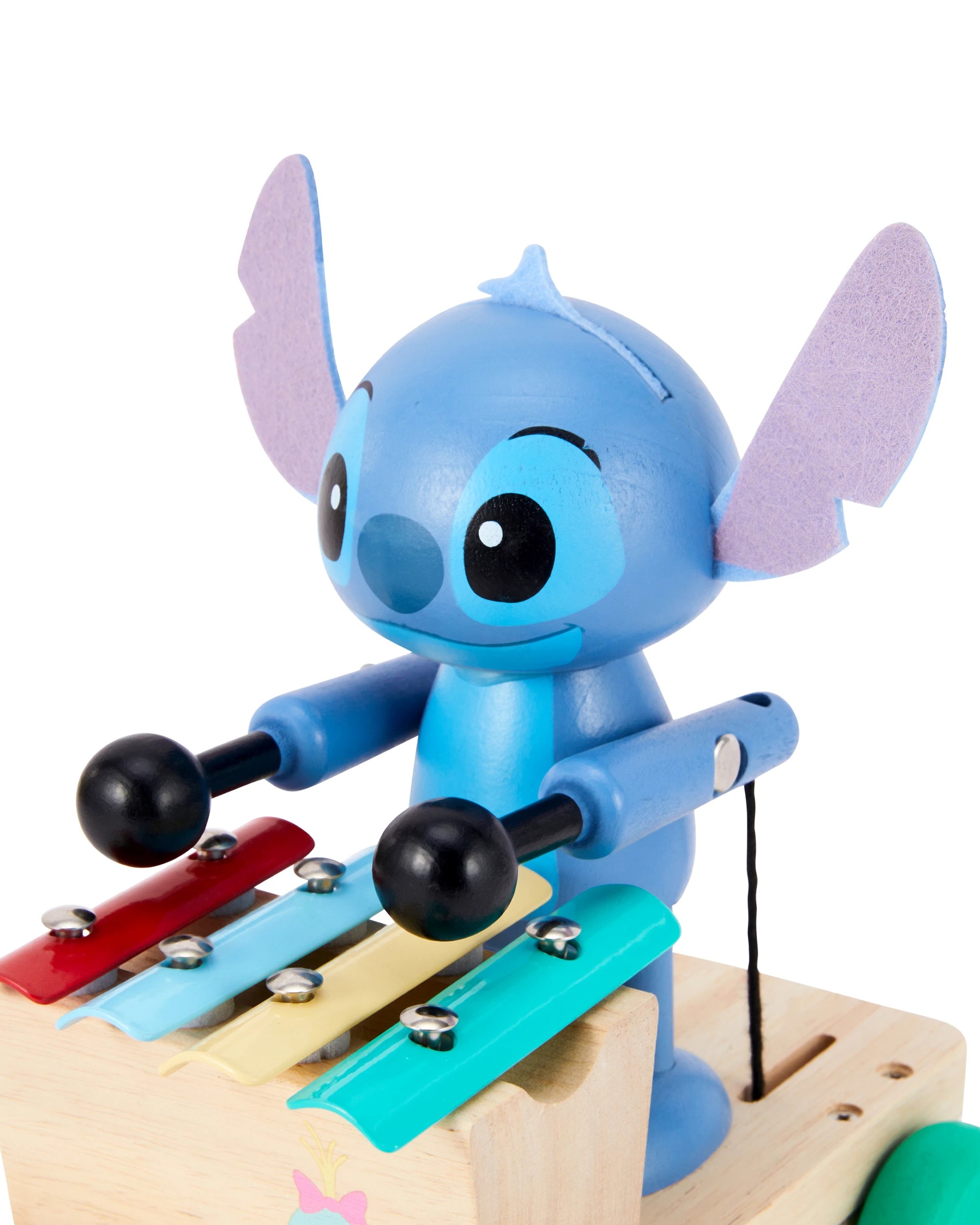 6 Wooden Toys Disney Stitch Pull Along Gift Pack, 6 of 8
