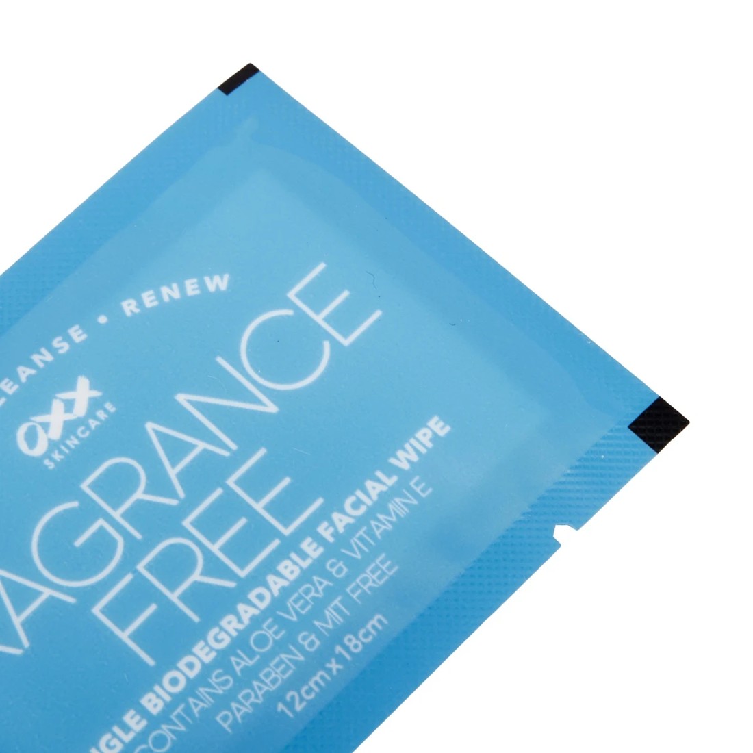 7 OXX Skincare 25 Piece Fragrance Free Single Facial Wipes - Aloe Vera and Vitamin E, 7 of 8