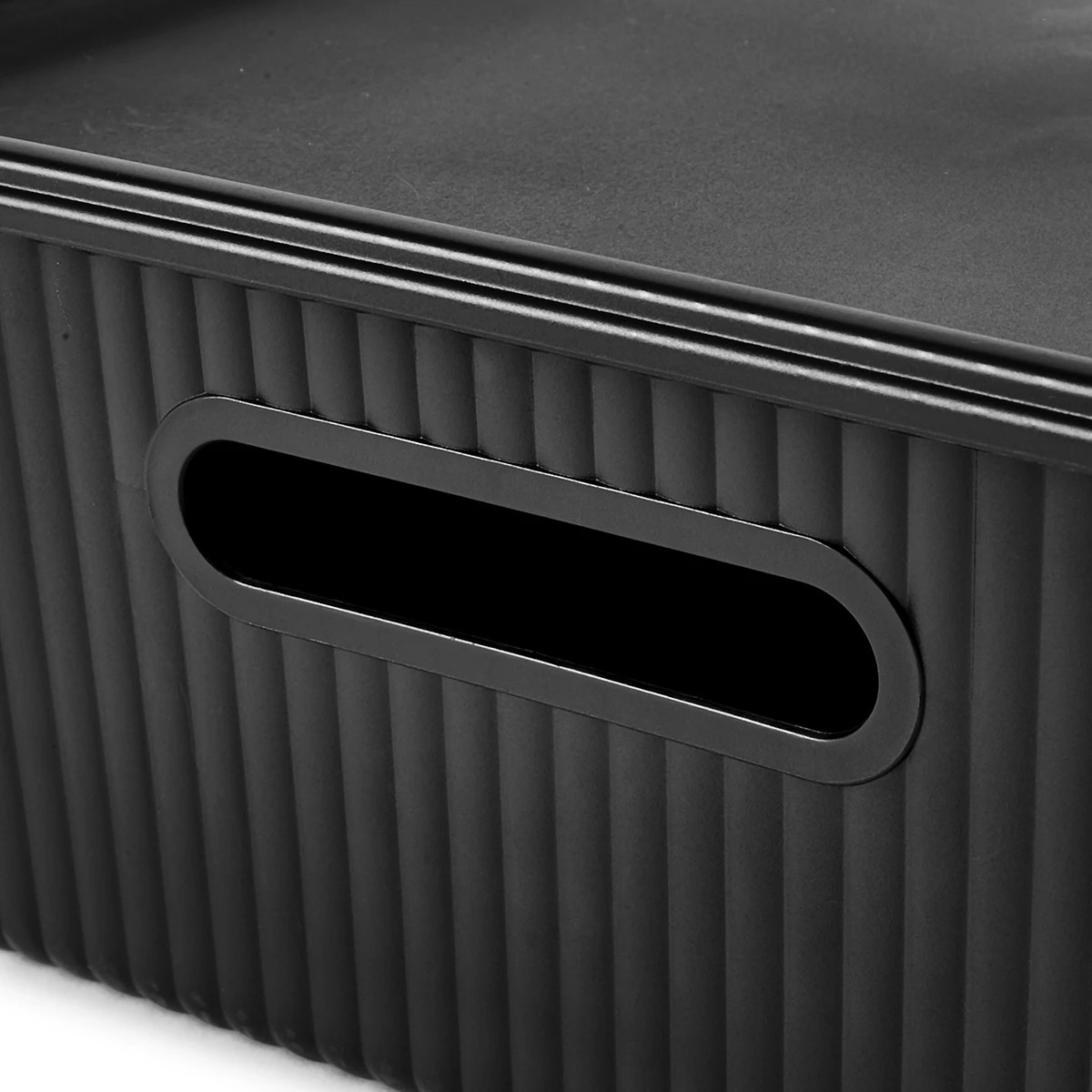 8 11L Ribbed Container - Black, 8 of 10