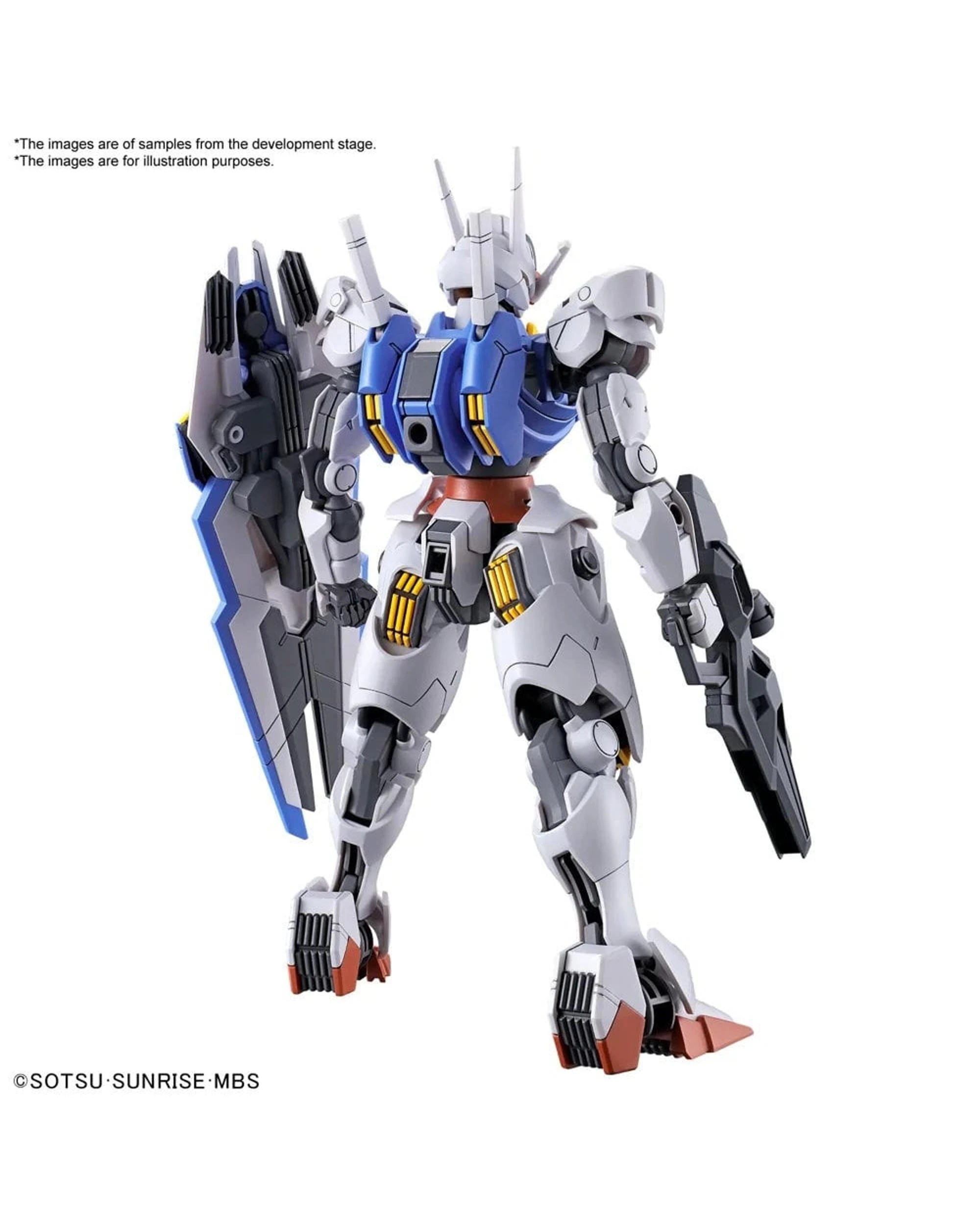 3 Bandai Gundam HG Gundam Aerial 1/144 Model Kit, 3 of 10