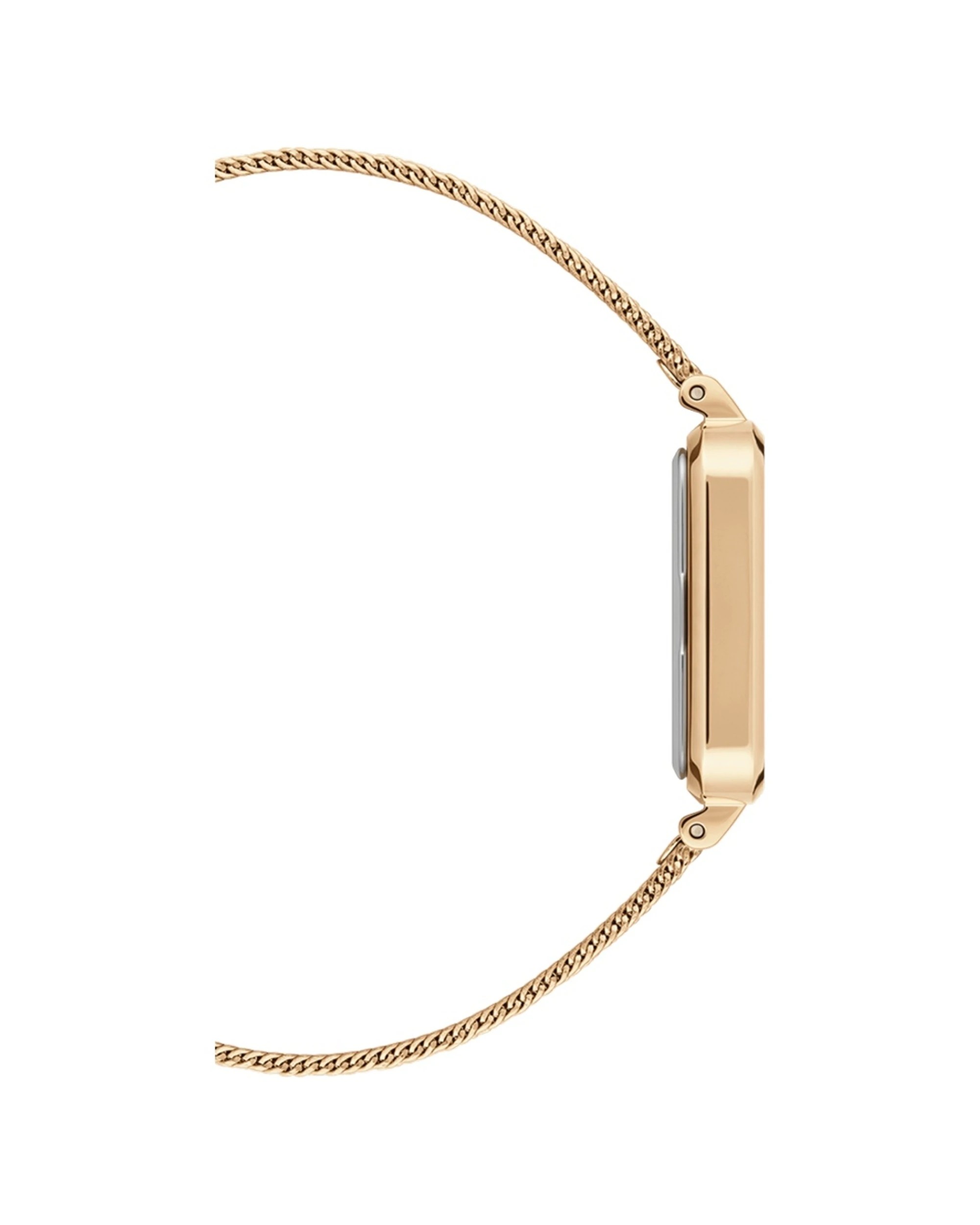 4 Daniel Wellington Quadro 20x26mm Gold Stainless Steel Unitone Dial Watch, 4 of 6