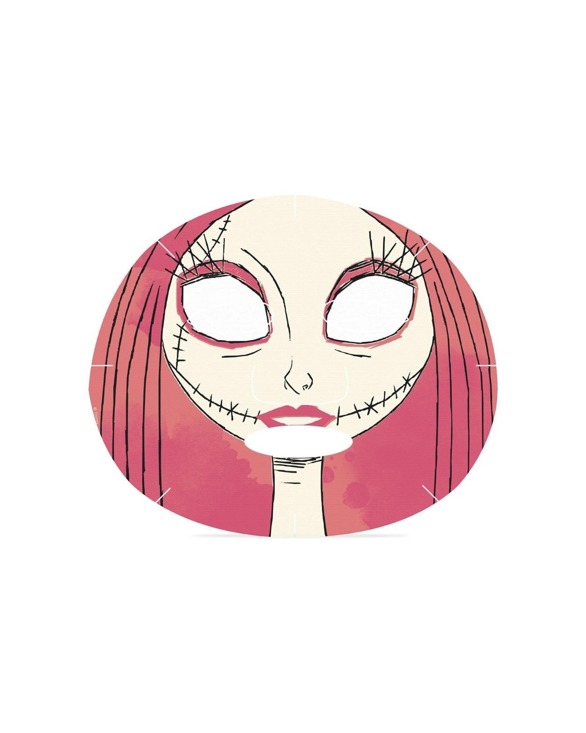 3 Disney 6PK Nightmare Before Christmas Sally Scented Sheet Face Mask 25ml Plum - Multi, 3 of 3
