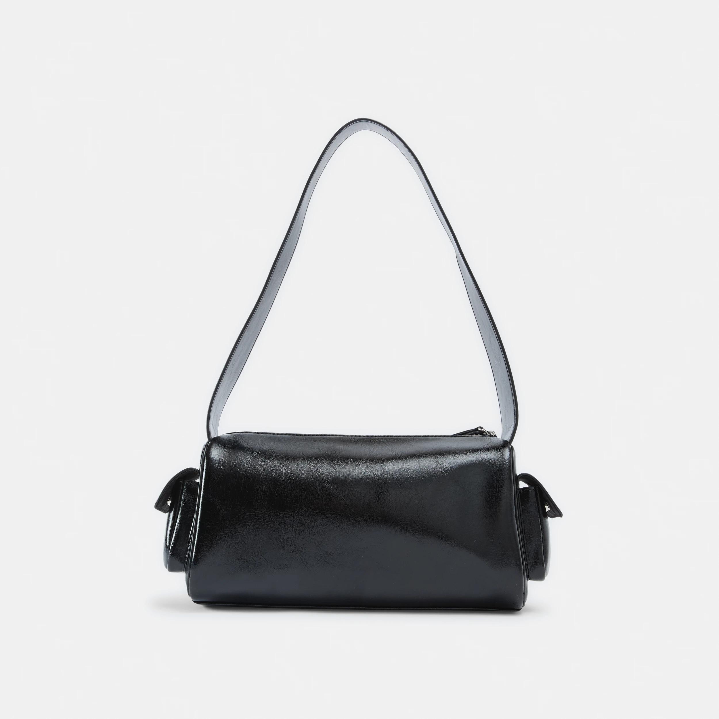 2 Multi Pocket Shoulder Bag Black, 2 of 8