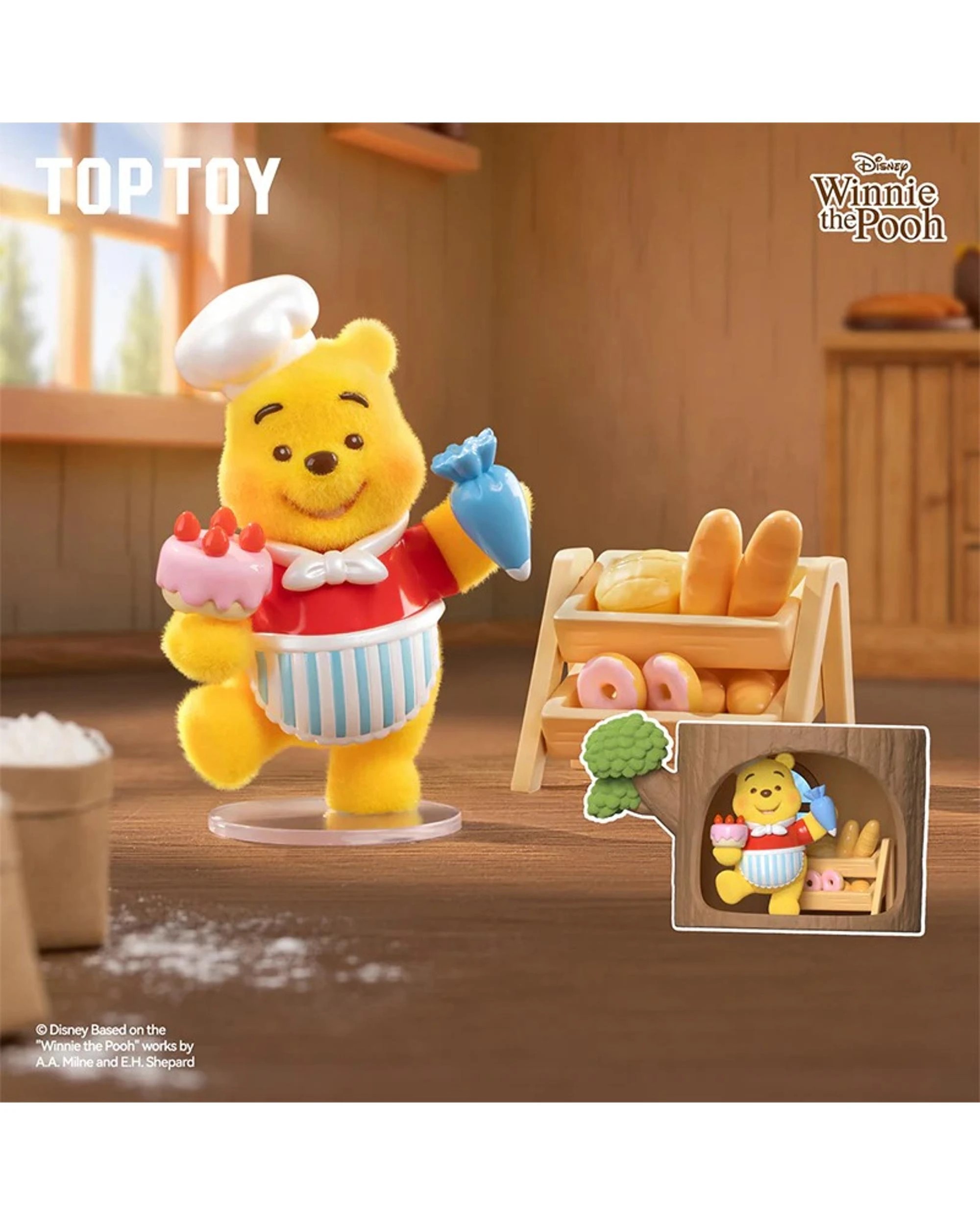 6 Disney Winnie the Pooh Hundred Acre Wood Tree House Series Figure Blind Box, 6 of 9
