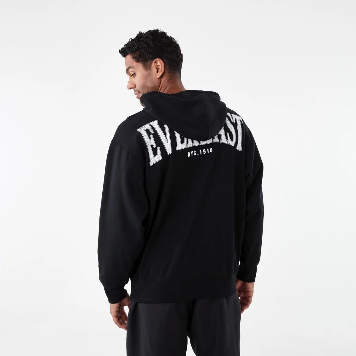 3 Everlast Mens Oversized Hoodie EVERLAST BLACK, 3 of 9