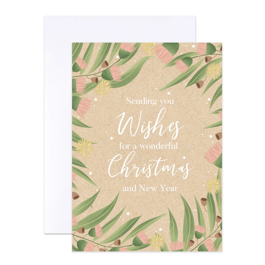 1 10 Pack Hallmark Boxed Charity Christmas Cards - Eucalyptus, 1 of 4